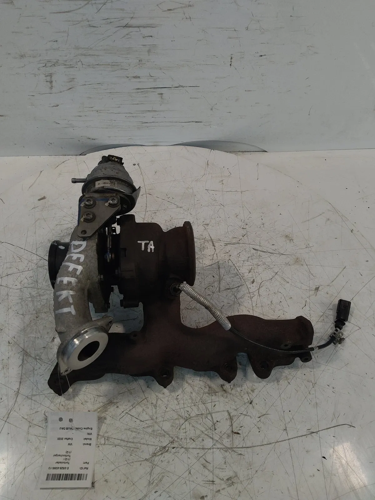 Volkswagen Crafter Turbocharger