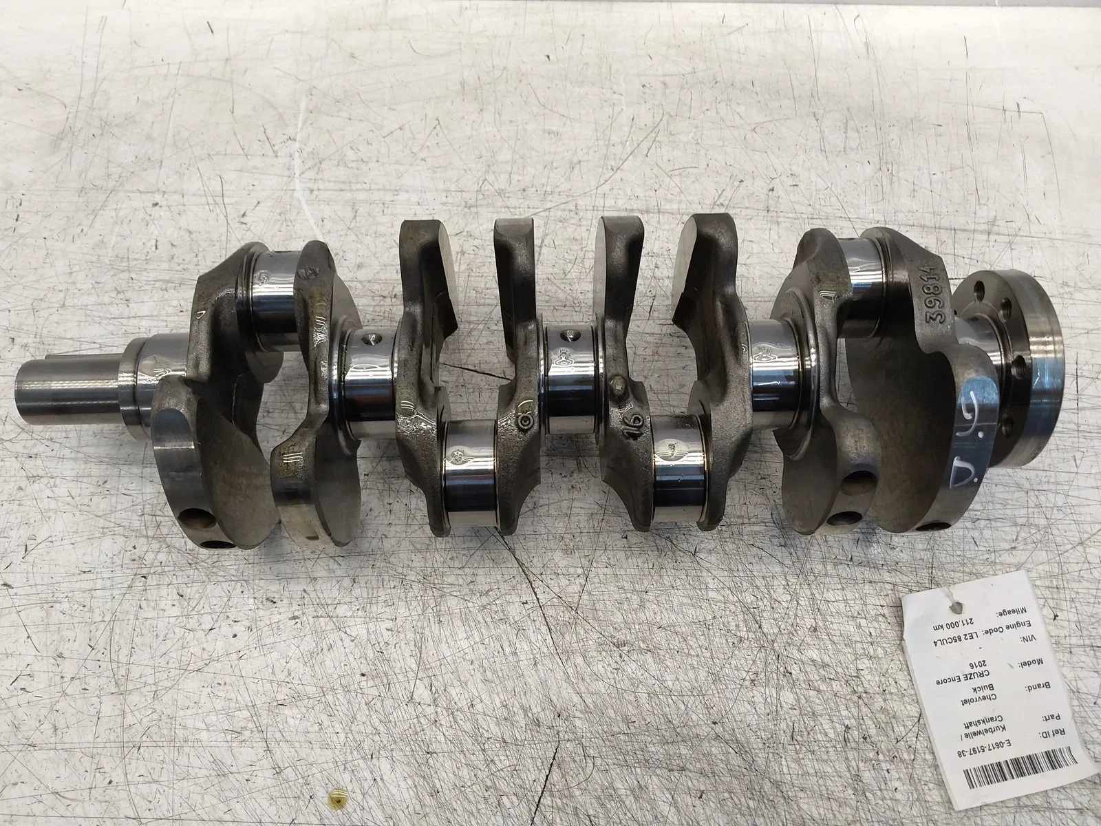 Chevrolet Cruze Engine parts