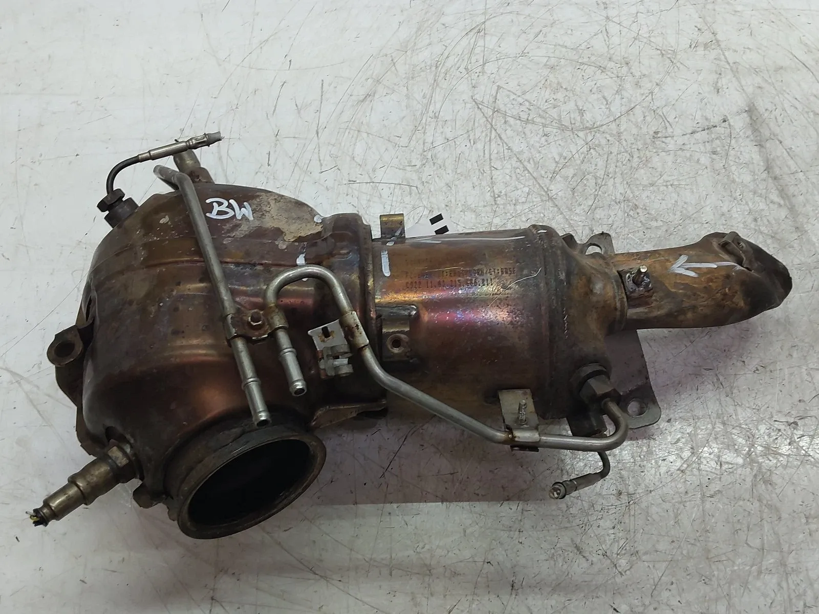 Jeep Renegade Exhaust System Catalytic Converter — JEEP RENEGADE OFF-ROAD (B...