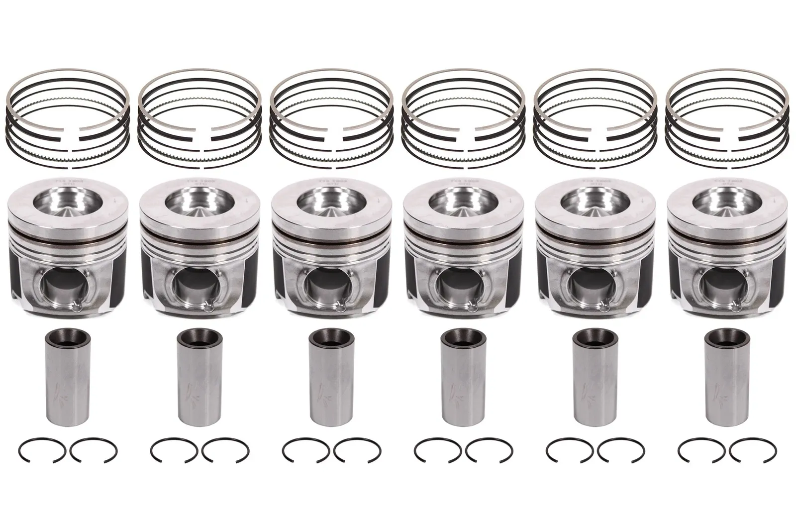 BMW 3 (F30 / F31) Engine parts 6 × Piston — BMW 3 SERIES (F30, F31, F34, F80) ...