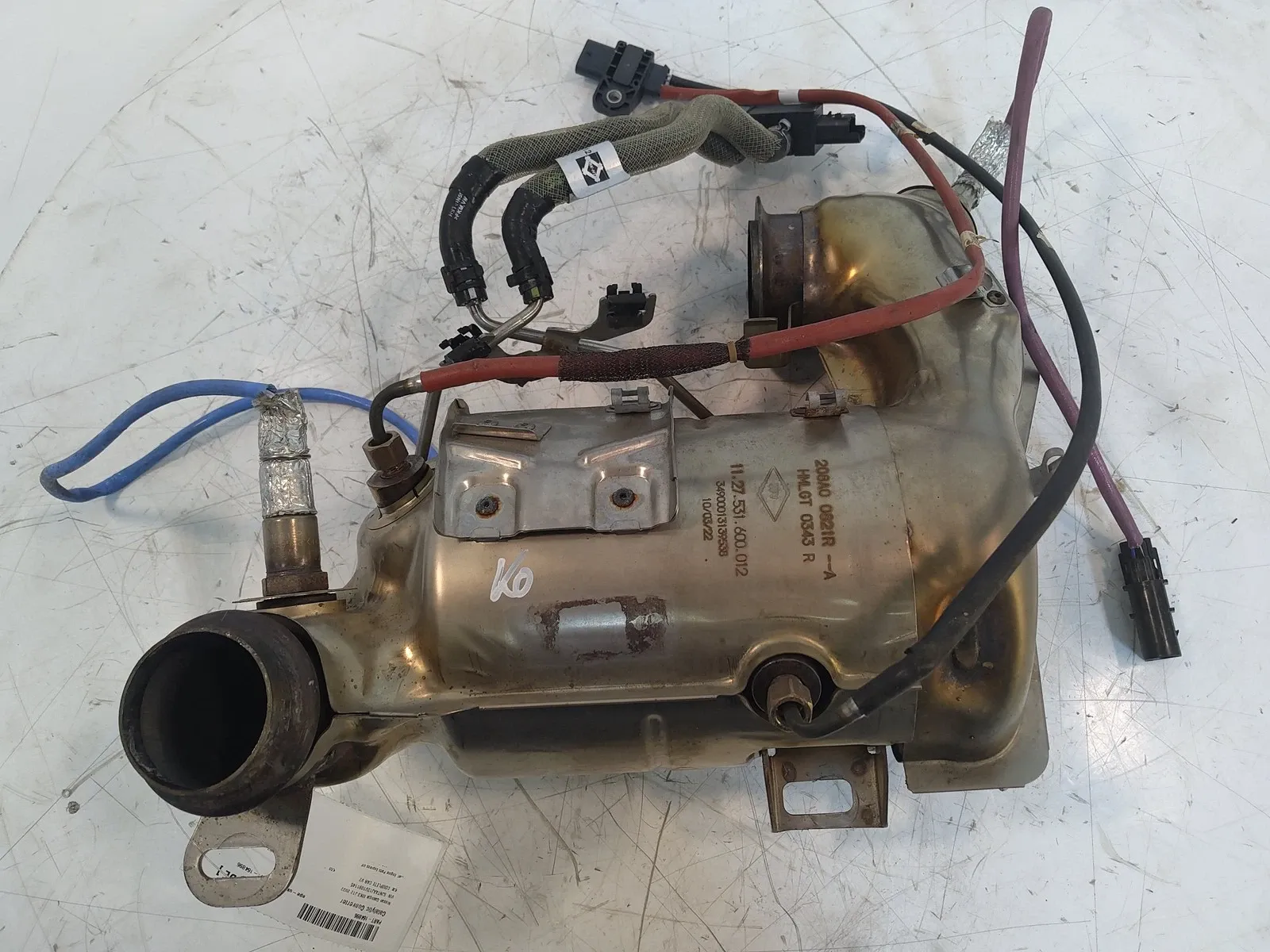 Nissan Qashqai (J12) Exhaust System Catalytic Converter — NISSAN QASHQAI (J12) (202...
