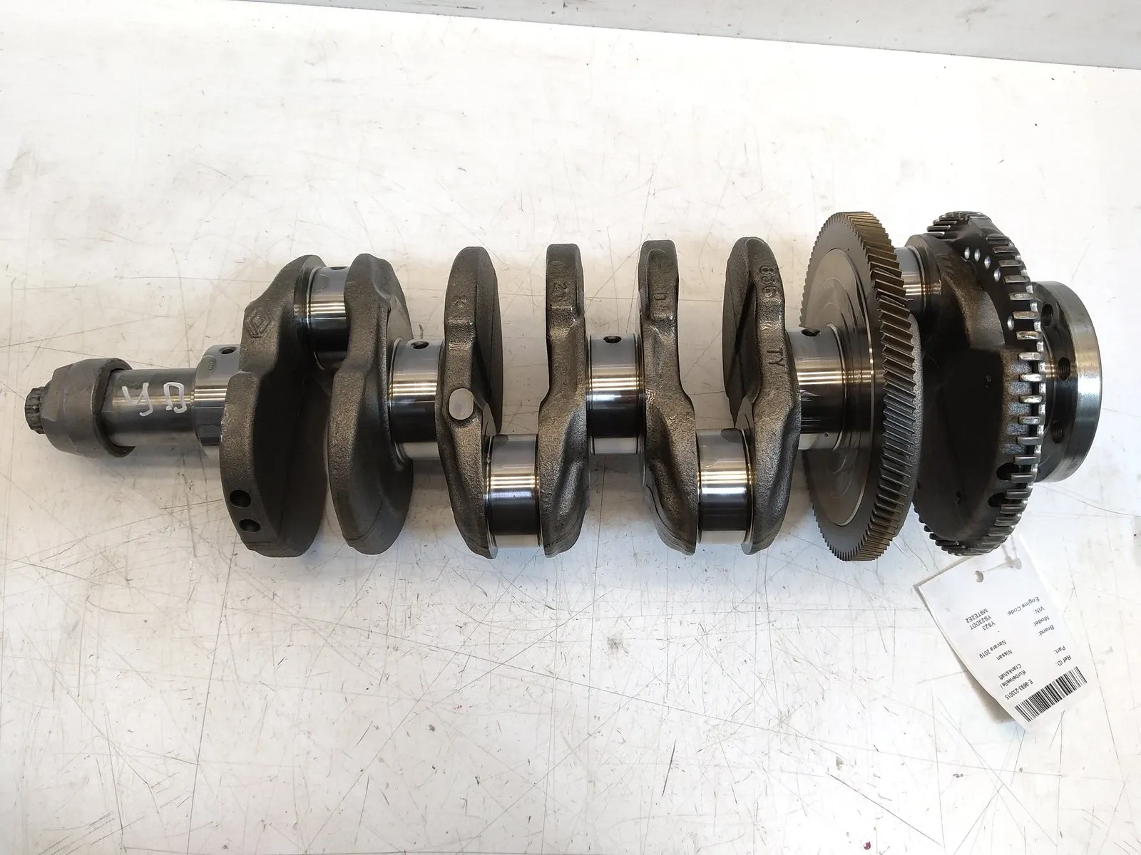 Nissan Navara (D23) Engine parts Crankshaft — NISSAN NAVARA — 836D21

Part codes...