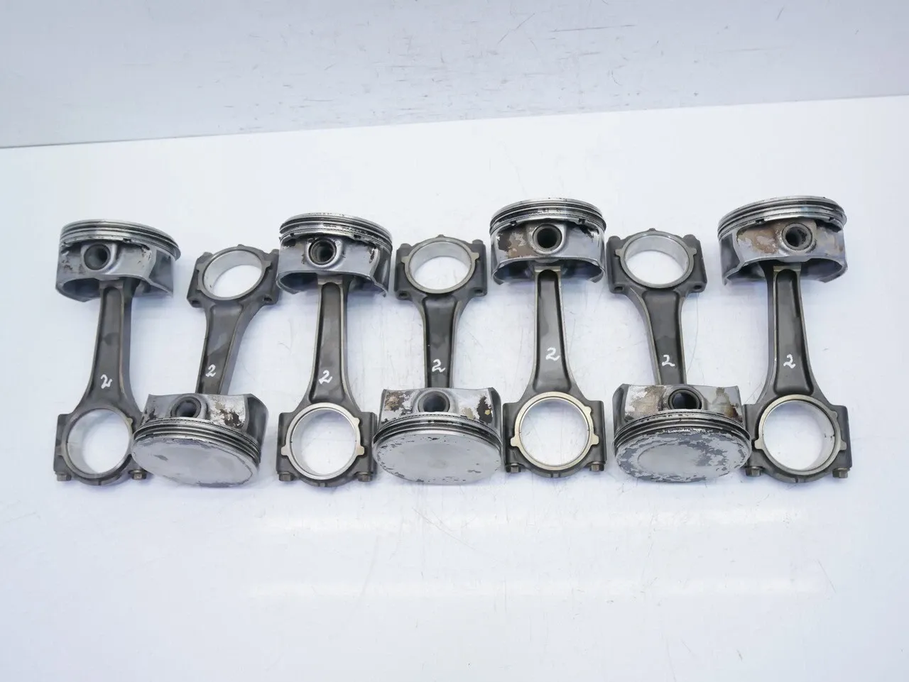 Dodge Ram Engine parts Piston with connecting rod — DODGE RAM 1500 250...