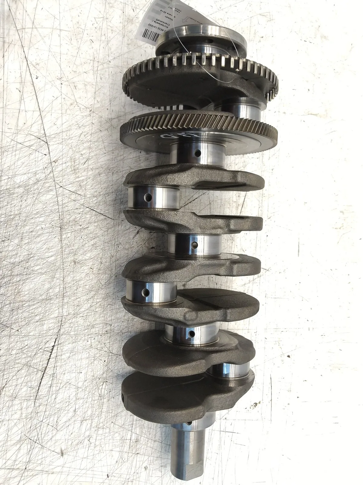 Nissan Navara (D23) Engine parts Crankshaft — NISSAN NAVARA — 836C38

Part codes...