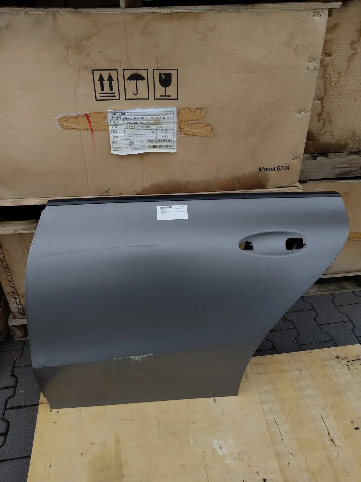Mercedes-Benz CLA (C118) Doors Door — rear left — MERCEDES-BENZ CLA COUPE (C11...