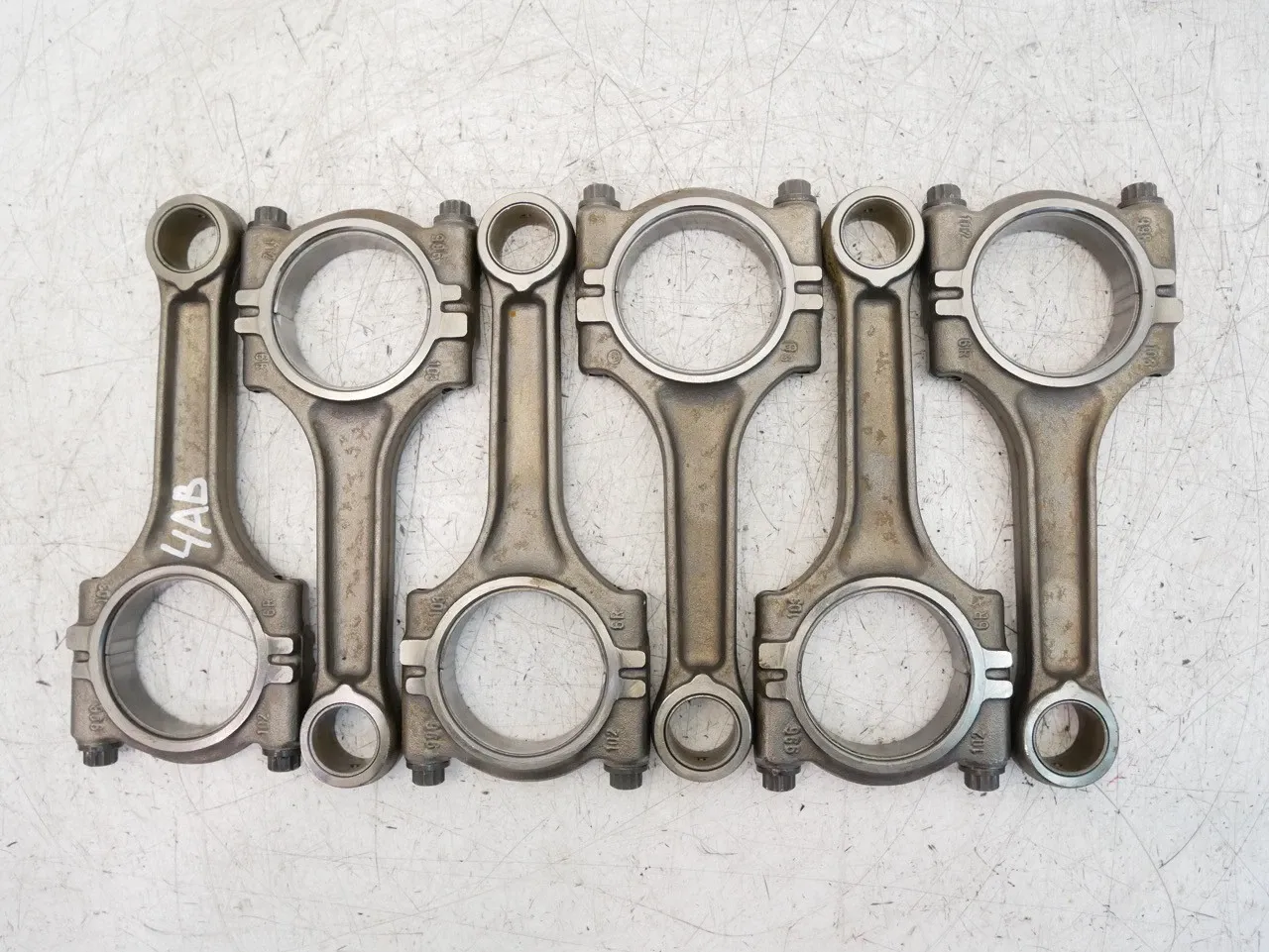 Porsche Boxster (986) Engine parts 6 × Connecting rod — PORSCHE BOXSTER (986) (199...