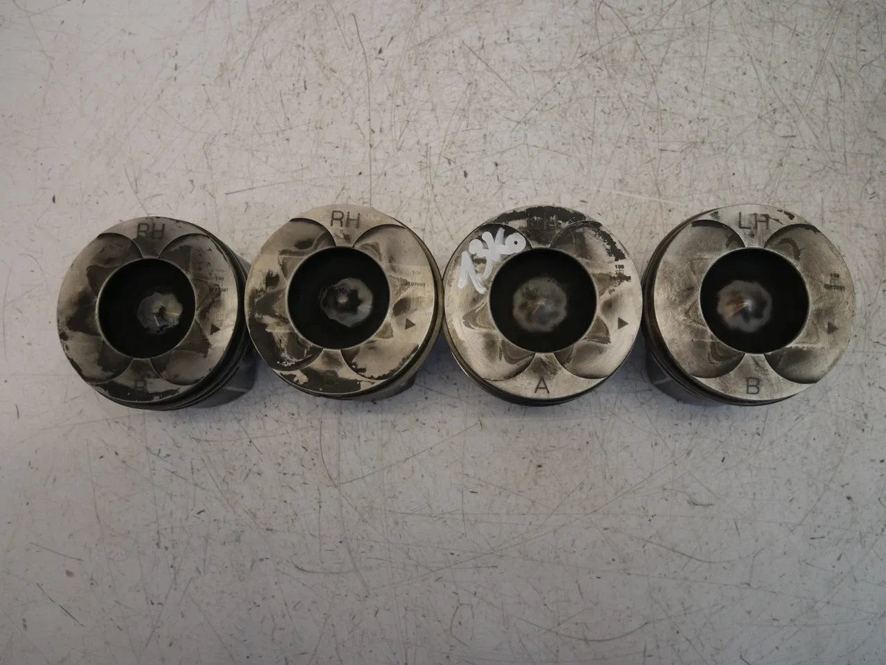 Subaru Impreza / WRX Engine parts 4 × Piston — SUBARU IMPREZA (GH, GR) (2008-2012...