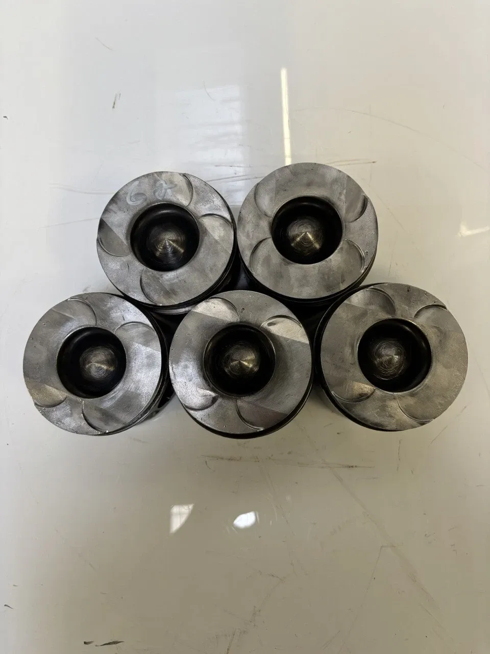 Mercedes-Benz ML (W163) Engine parts 5 × Piston — MERCEDES-BENZ M-CLASS W163 (1999-2...