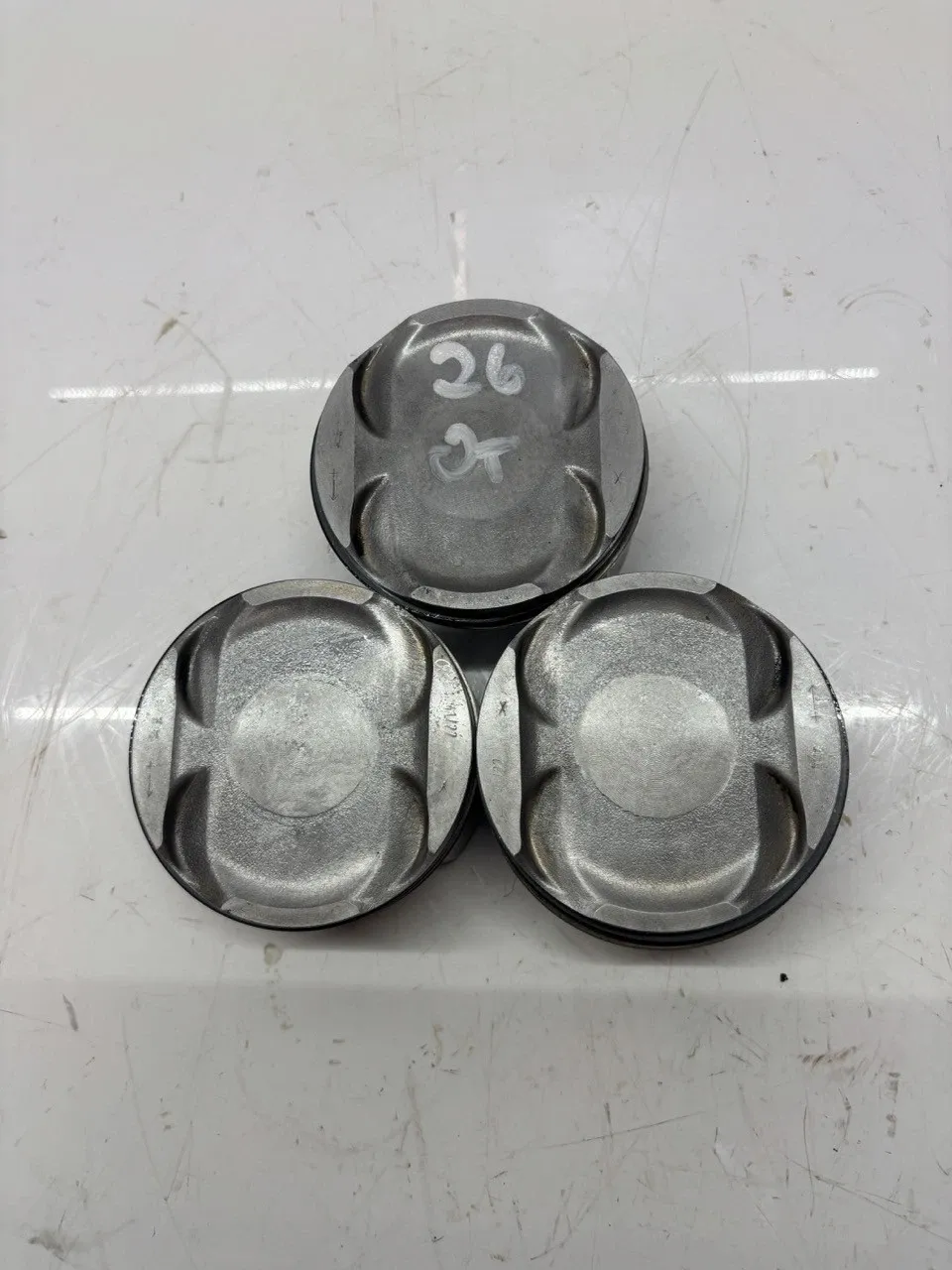Porsche Cayenne Engine parts 3 × Piston — PORSCHE CAYENNE (9PA) (2002-2010) ...