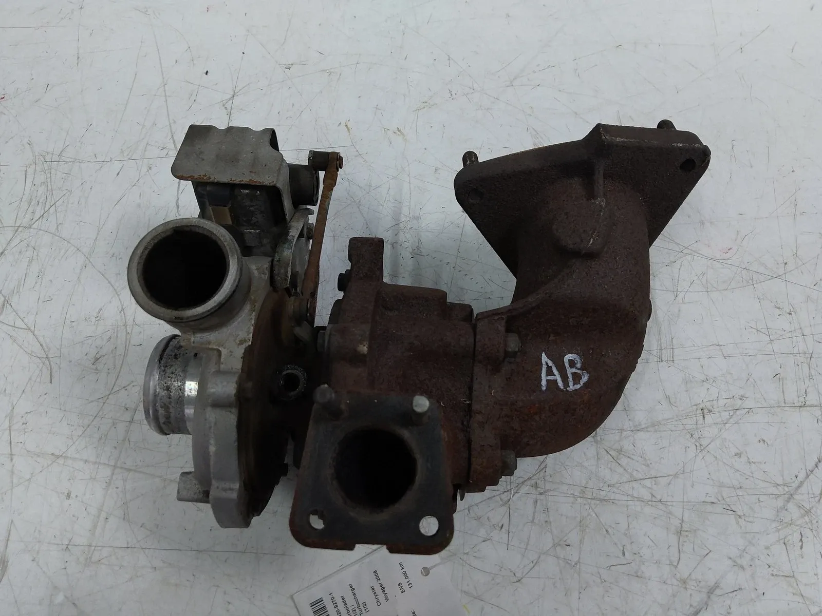 Chrysler Grand Voyager / Town & Country Turbocharger Turbocharger — CHRYSLER VOYAGER (2007-PRESENT) ...