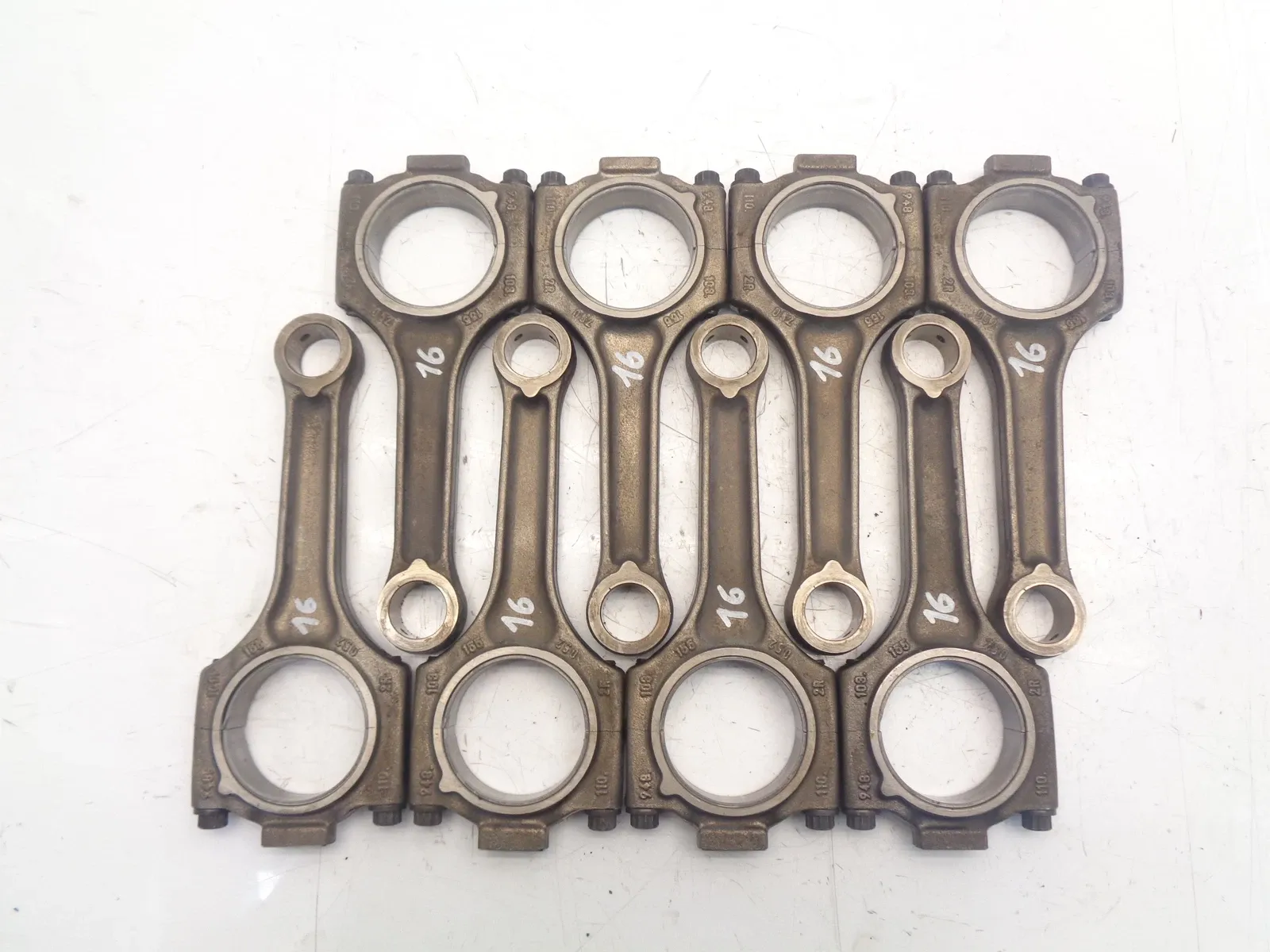 Porsche Cayenne Engine parts 8 × Connecting rod — PORSCHE CAYENNE (9PA) (200...