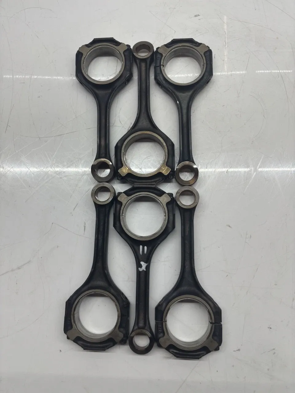 Mercedes-Benz A (W169) Engine parts 6 × Connecting rod — MERCEDES-BENZ E-CLASS A207...