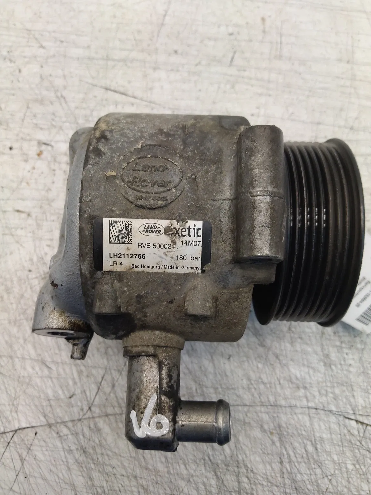 Land Rover Range Rover Sport Power steering Power steering pump — LAND ROVER RANGE ROVER SP...