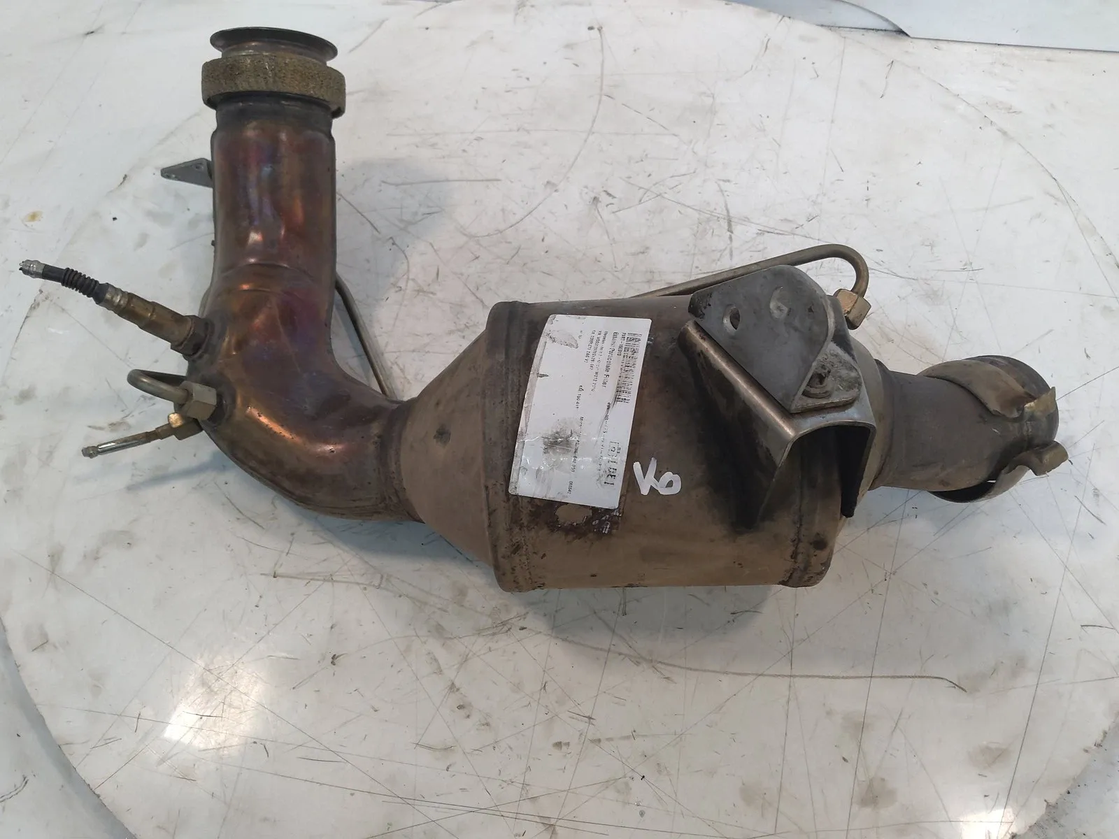 Mercedes-Benz A (W169) Exhaust System Diesel particulate filter — MERCEDES-BENZ E-CLA...