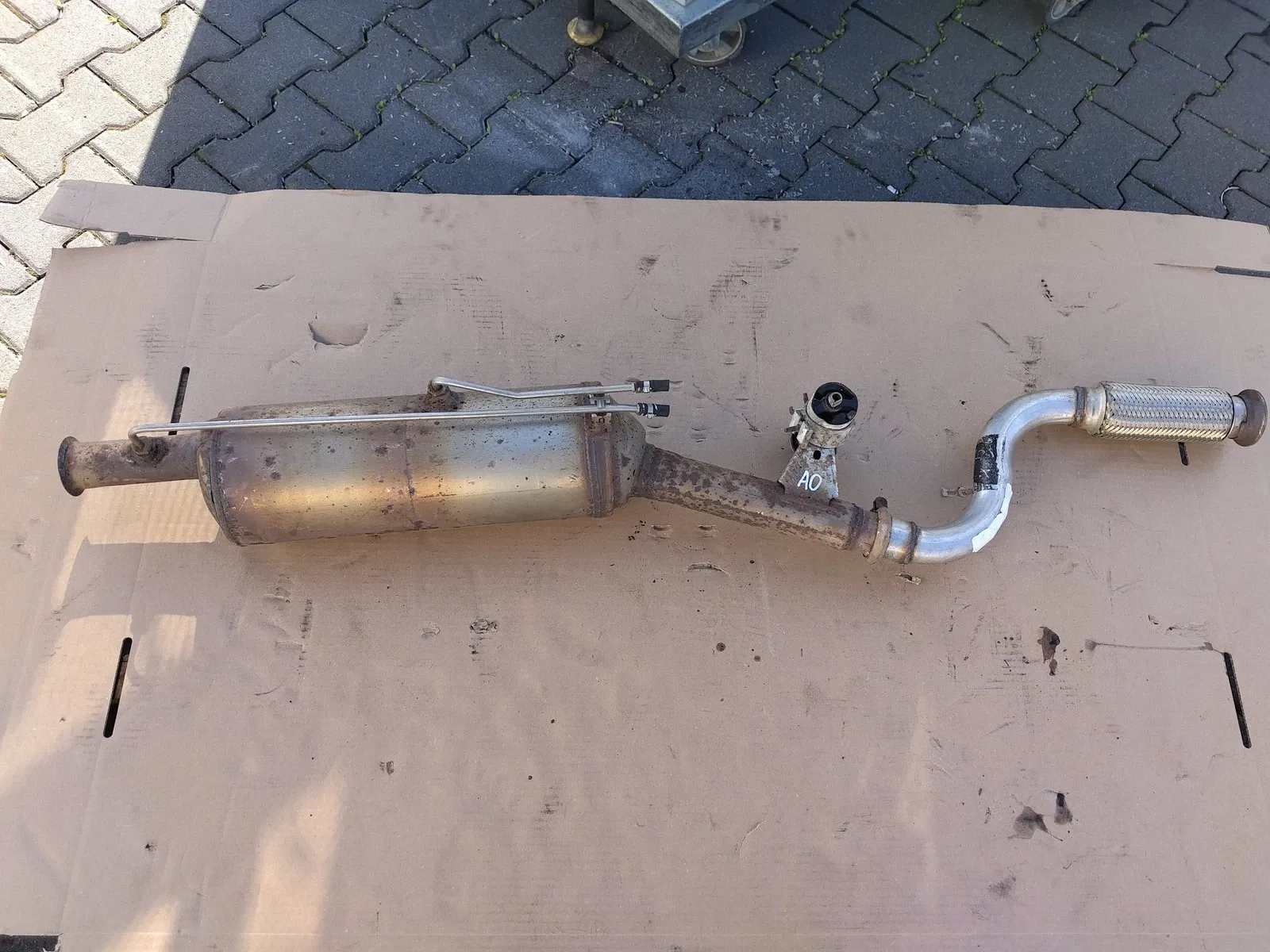 Peugeot Partner / Rifter Exhaust System Diesel particulate filter — PEUGEOT PARTNER III...