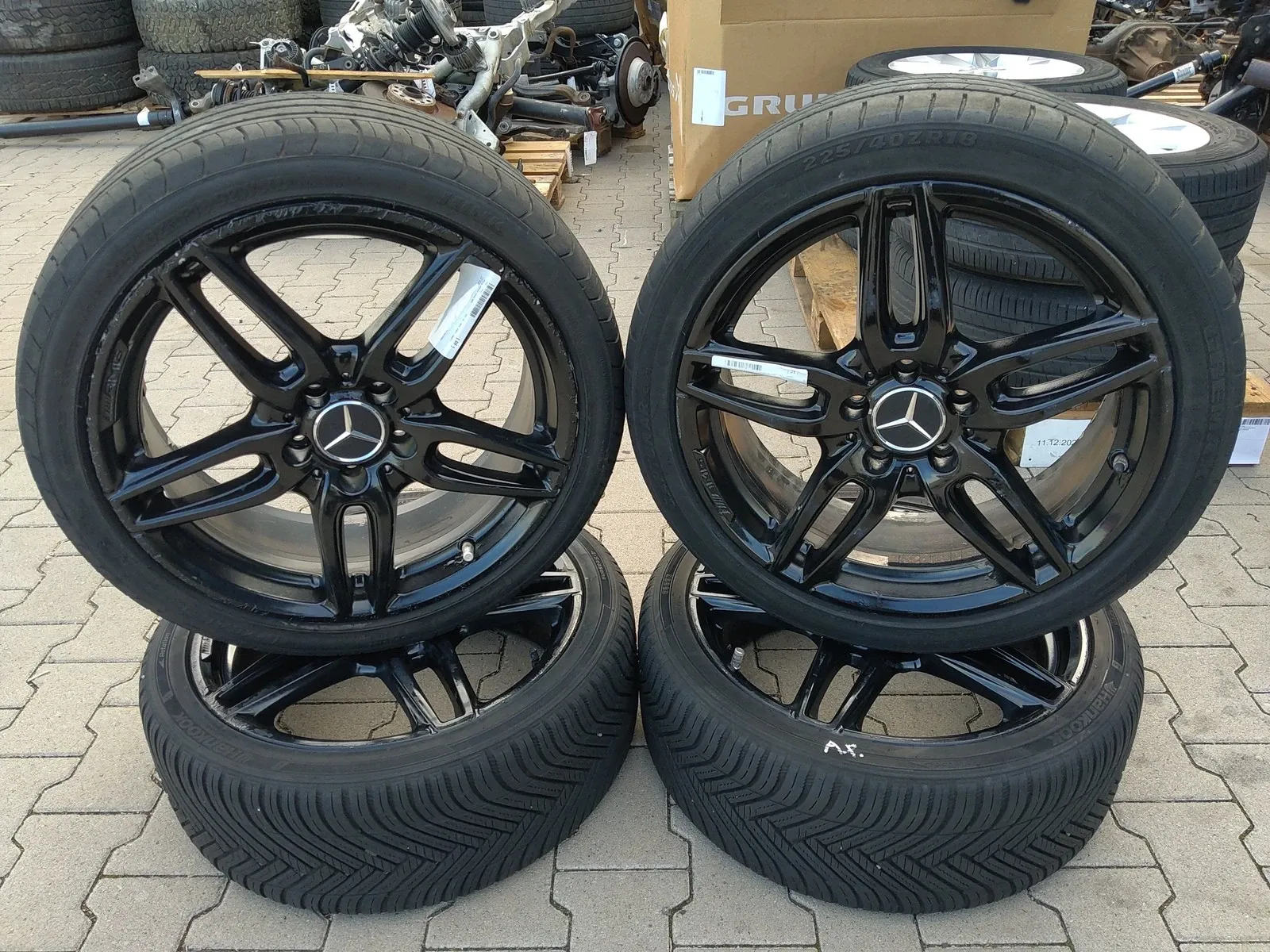 Mercedes-Benz CLA (C117) Wheel rims 4 × Alloy wheel — MERCEDES-BENZ CLA (C117, X117...