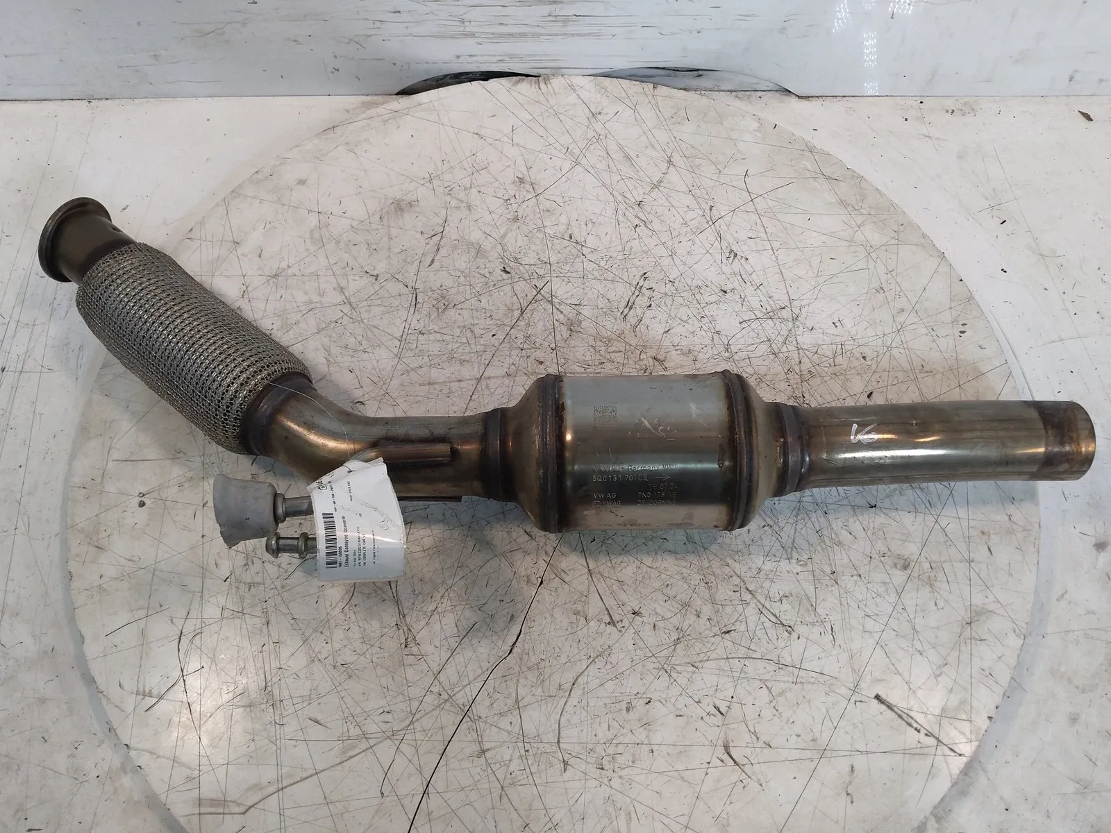 Volkswagen Golf 8 Exhaust System Catalytic Converter — VW GOLF (2019-PRESENT) — ...