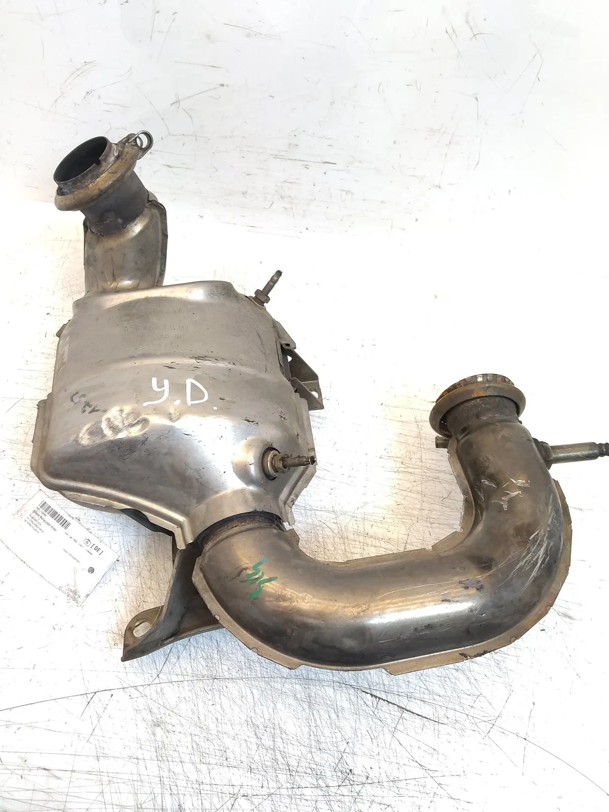 Peugeot 3008 Exhaust System Diesel particulate filter — PEUGEOT 3008 (P84) ...
