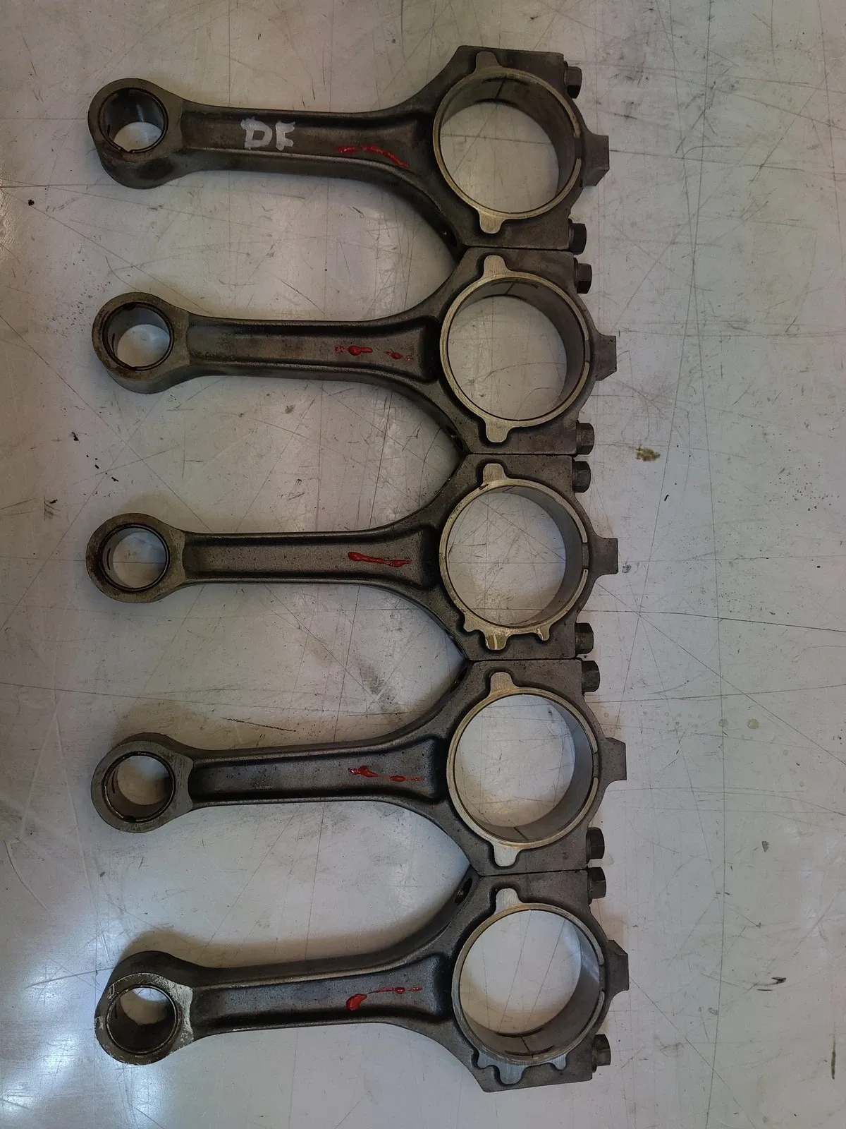 Jaguar S-Type Engine parts 5 × Connecting rod — JAGUAR S-TYPE (X200) (1999...