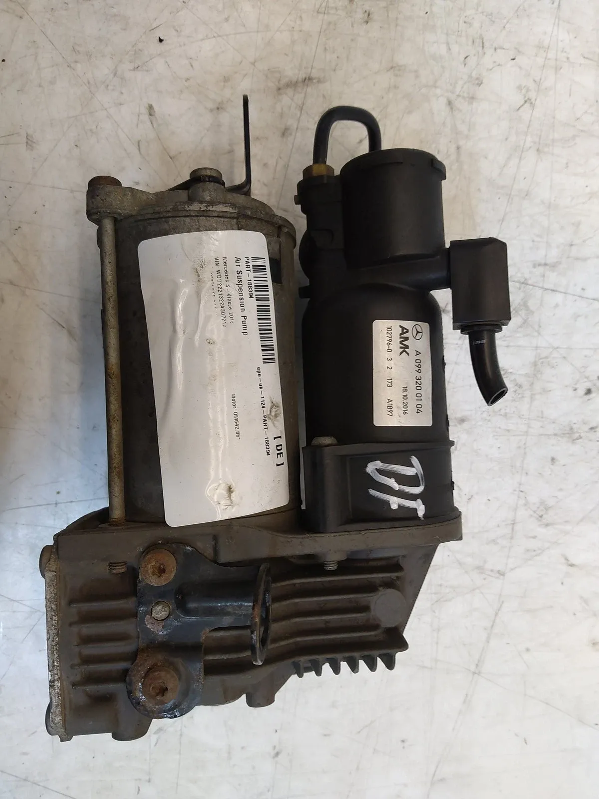 Mercedes-Benz A (W176) Air conditioning system Air compressor — MERCEDES-BENZ S-CLASS (2013-20...