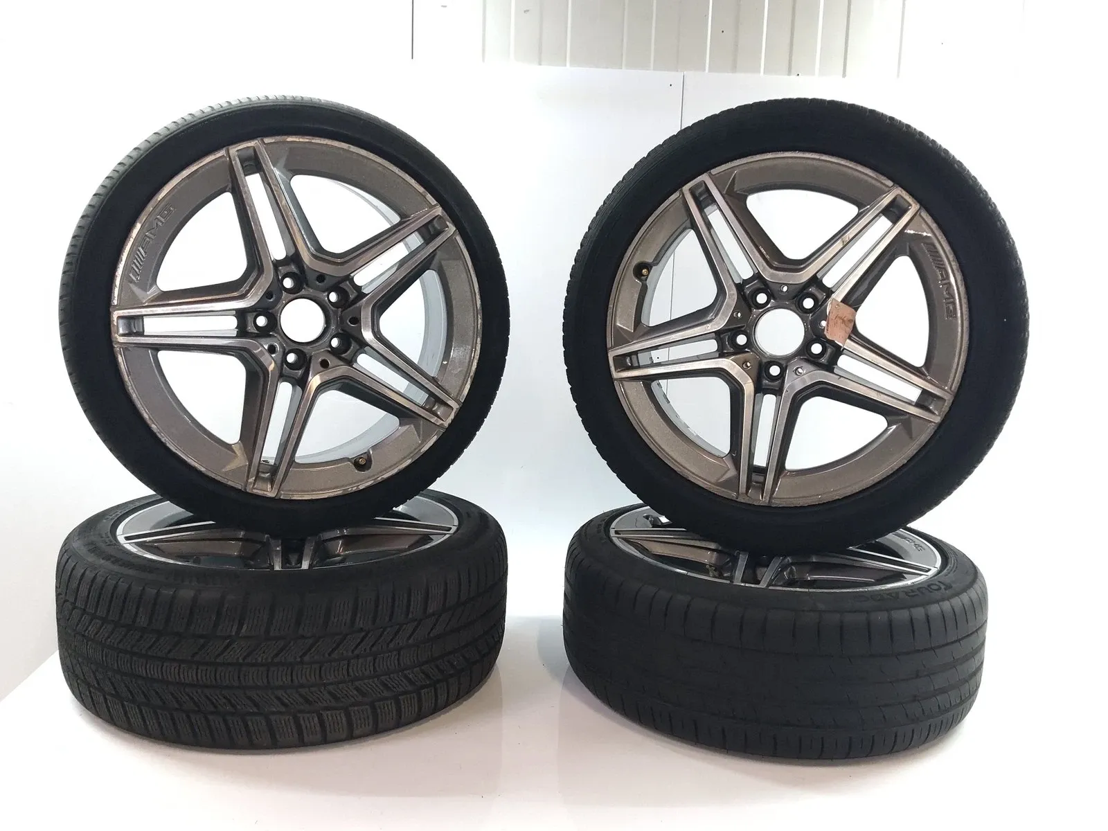 Mercedes-Benz A (W169) Wheel rims 4 × Alloy wheel — MERCEDES-BENZ E-CLASS (W212) ...