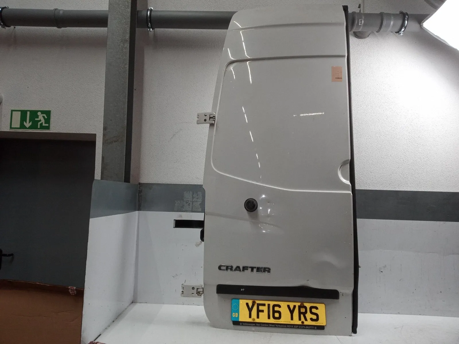 Volkswagen Crafter Doors Rear Door — VW CRAFTER I (2E) (2006-2016) — 2E1...
