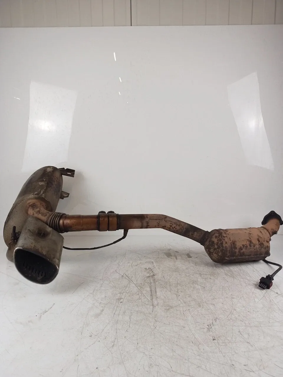 Porsche 911 (996) Exhaust System Catalytic Converter + Rear silencer — PORSCHE 9...