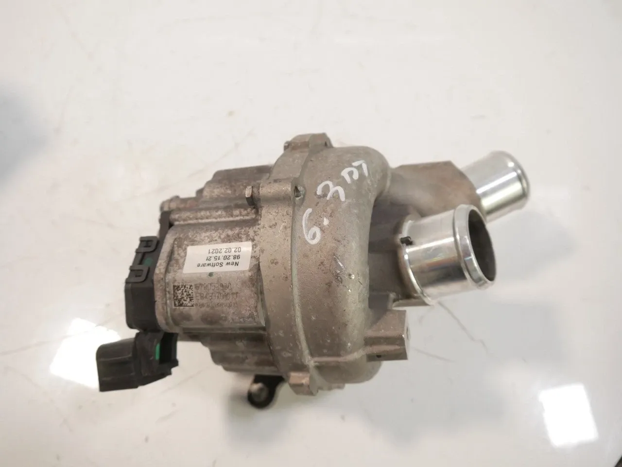 Maserati Ghibli Turbocharger Electric turbocharger — MASERATI GHIBLI (M157) ...