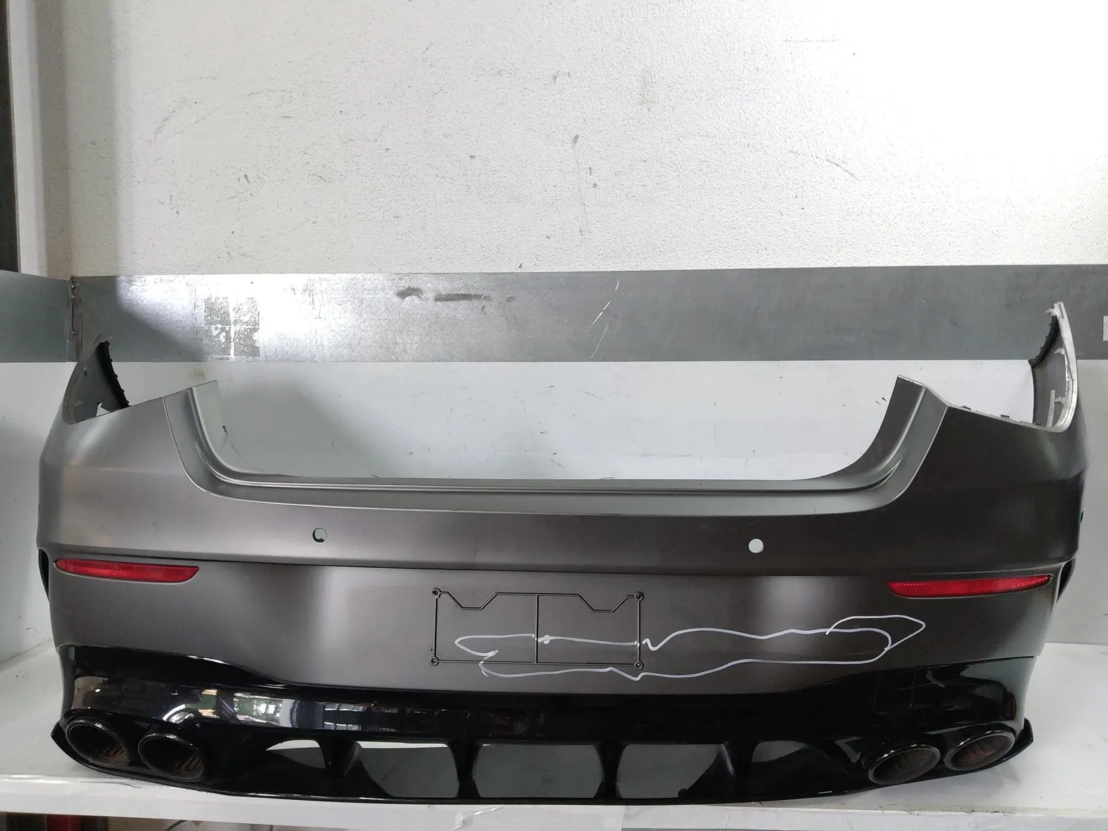 Mercedes-Benz CLA (C118) Body Rear bumper — MERCEDES-BENZ CLA COUPE (C118) (2...