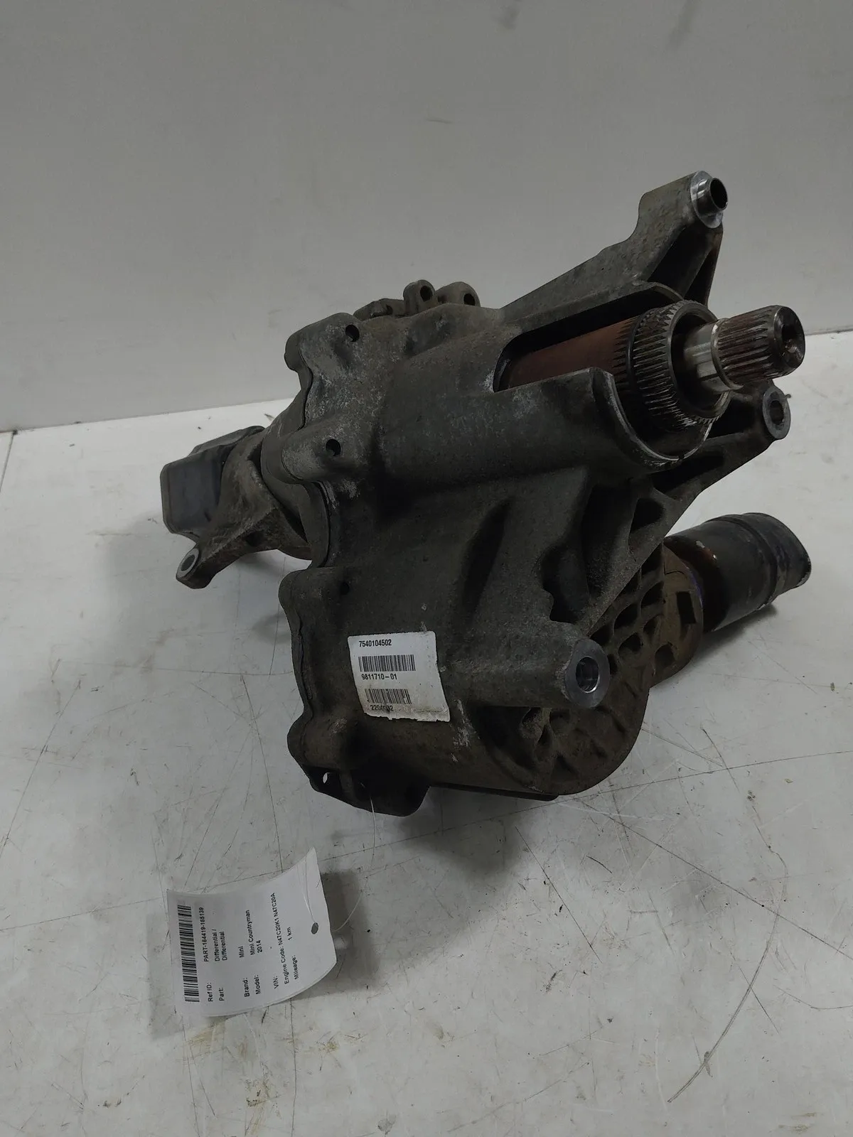 Mini Countryman, Paceman (R60 / R61) Other parts Differential — MINI COUNTRYMAN (2011-2016) — 98...