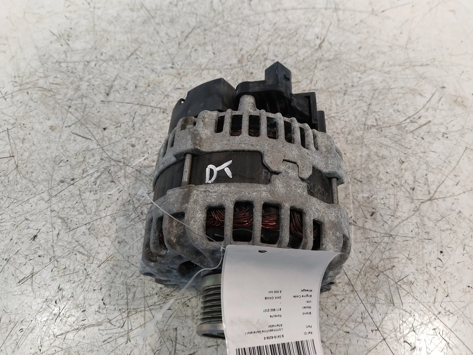 Porsche 911 (992) Electrical parts Alternator — PORSCHE 911 (992) (2019-PRESENT) —...