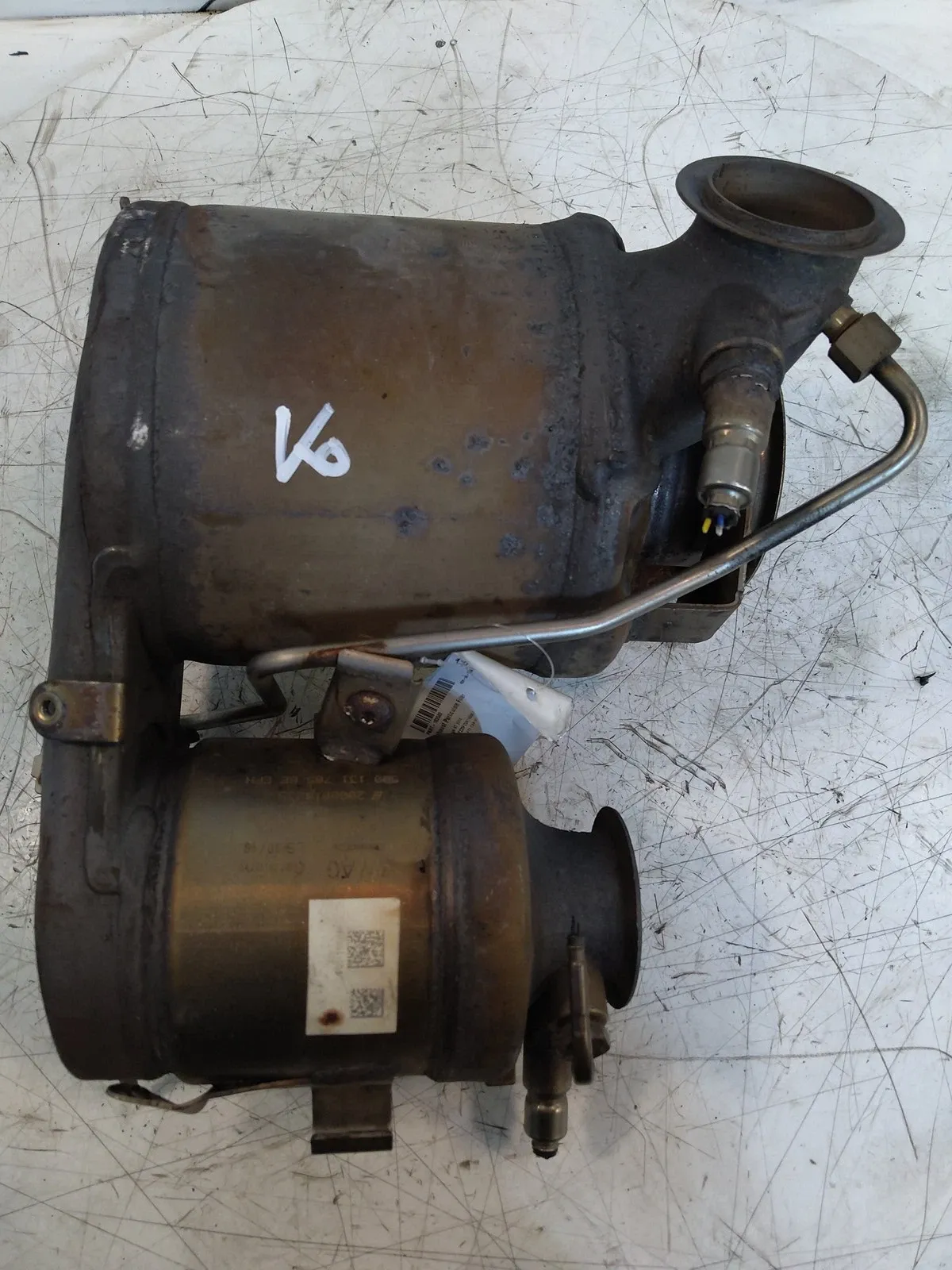 Seat Leon Exhaust System Diesel particulate filter — SEAT LEON ST (2013-...