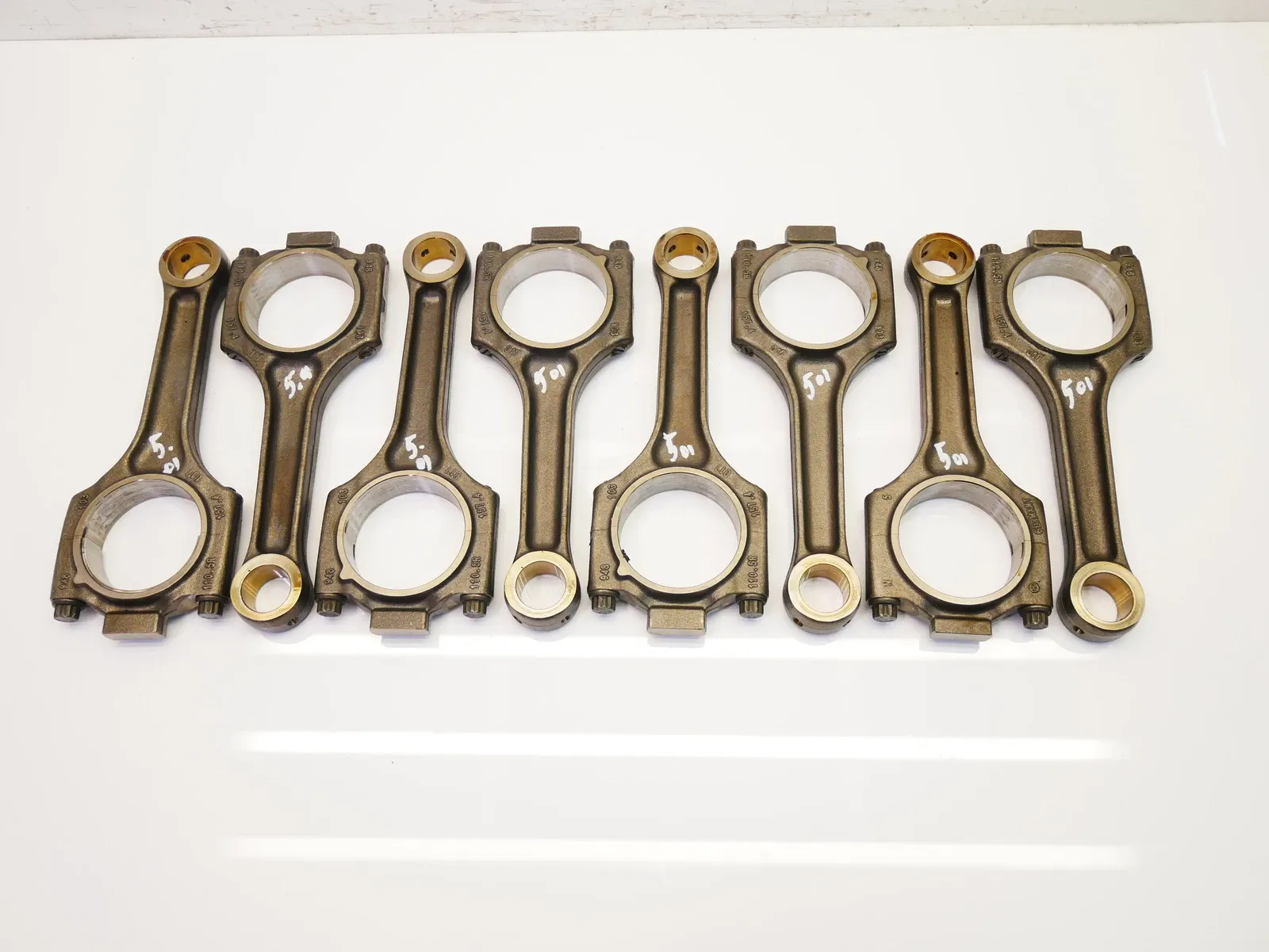 Porsche Cayenne Engine parts 8 × Connecting rod — PORSCHE CAYENNE (9PA) (200...