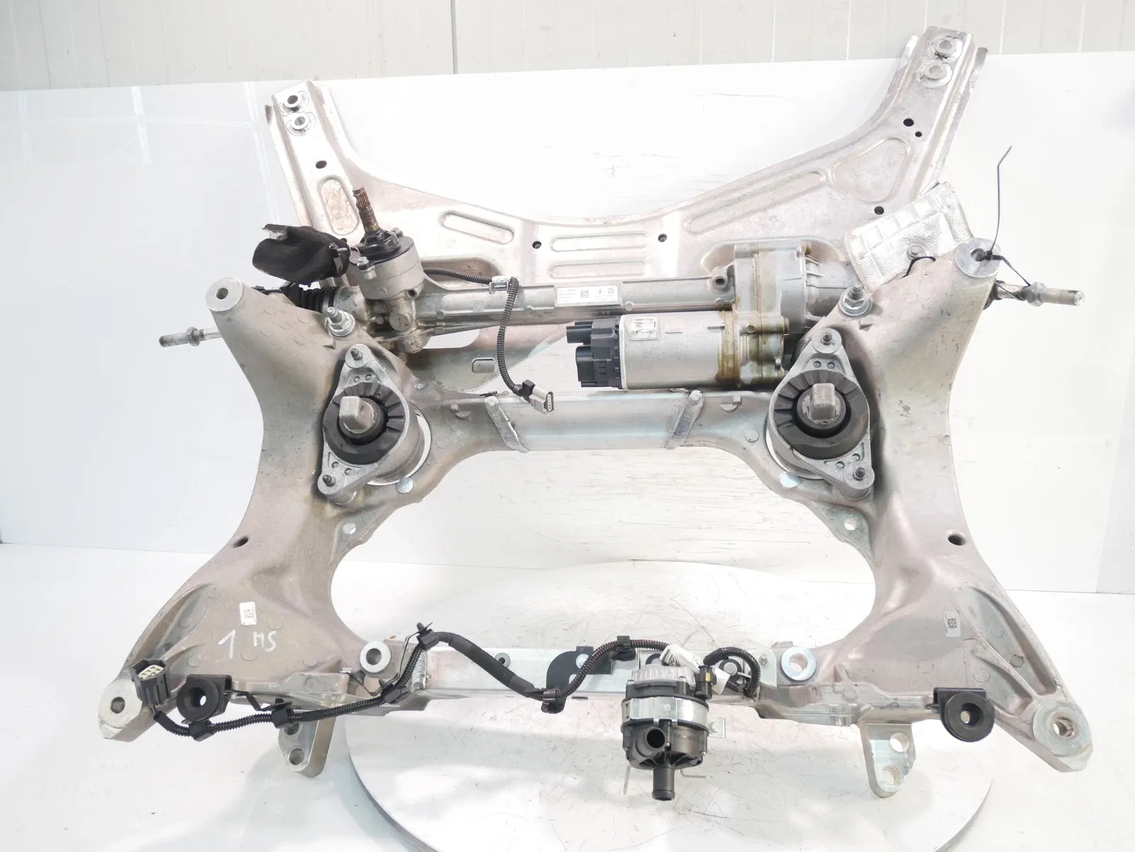 Maserati Ghibli Power steering Axle carrier + Steering Rack — MASERATI GHIBLI ...