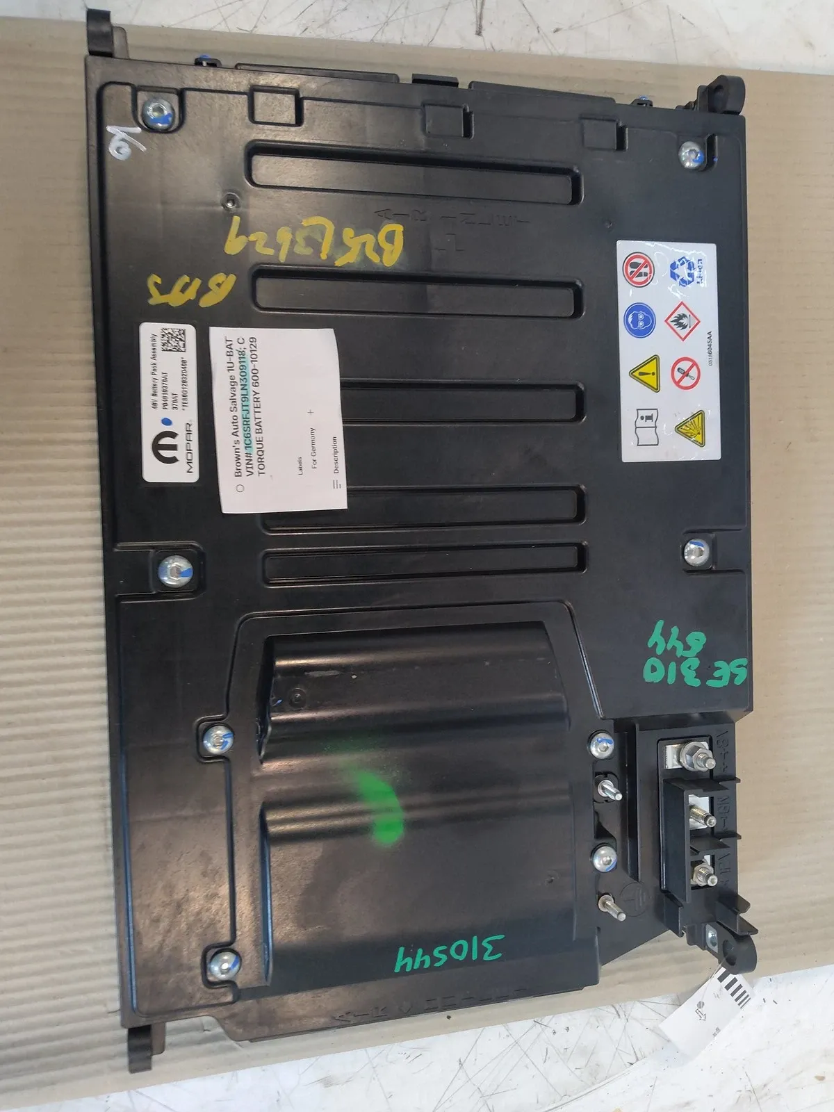 Dodge Ram Electrical parts Battery — DODGE RAM 1500 CREW CAB PICKUP — P046...