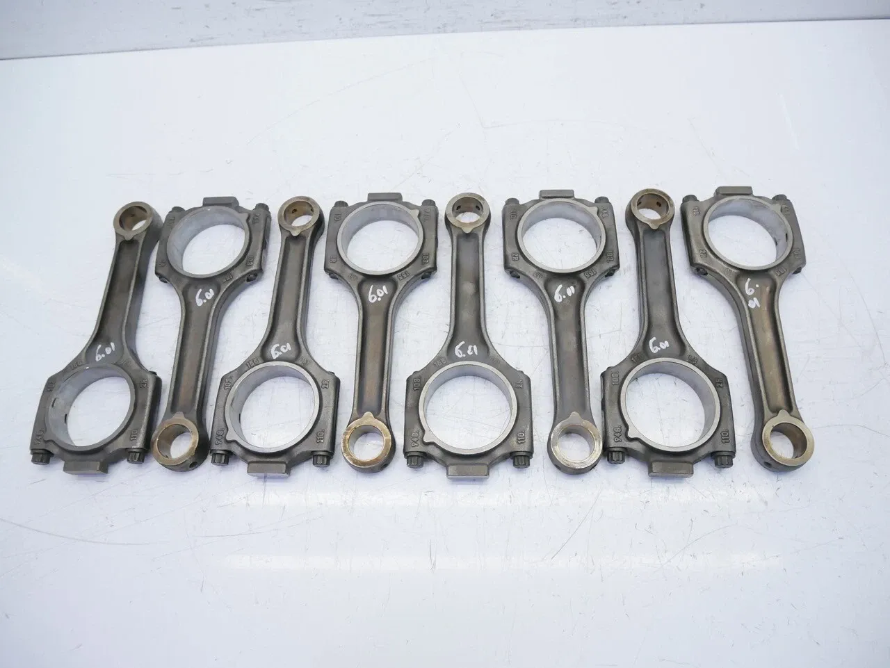 Porsche Cayenne Engine parts 8 × Connecting rod — PORSCHE CAYENNE (9PA) (200...