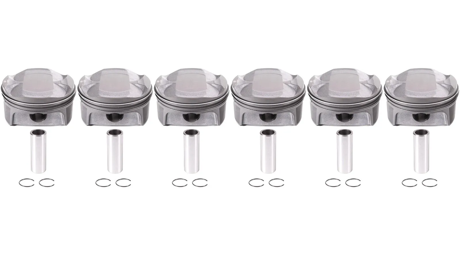 Porsche 911 (996) Engine parts 6 × Piston — PORSCHE 911 (996) (1997-2005) — 99...