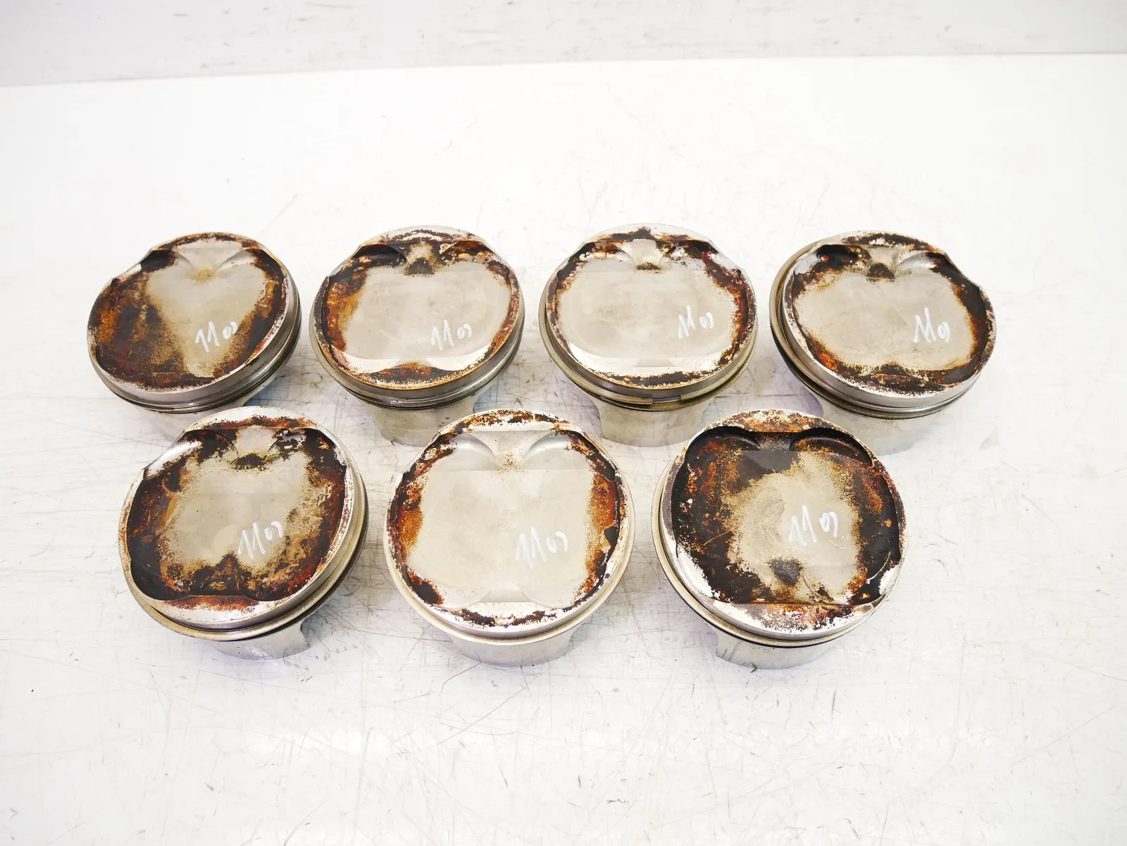Maserati Quattroporte Engine parts 7 × Piston — MASERATI QUATTROPORTE V (M139) (20...