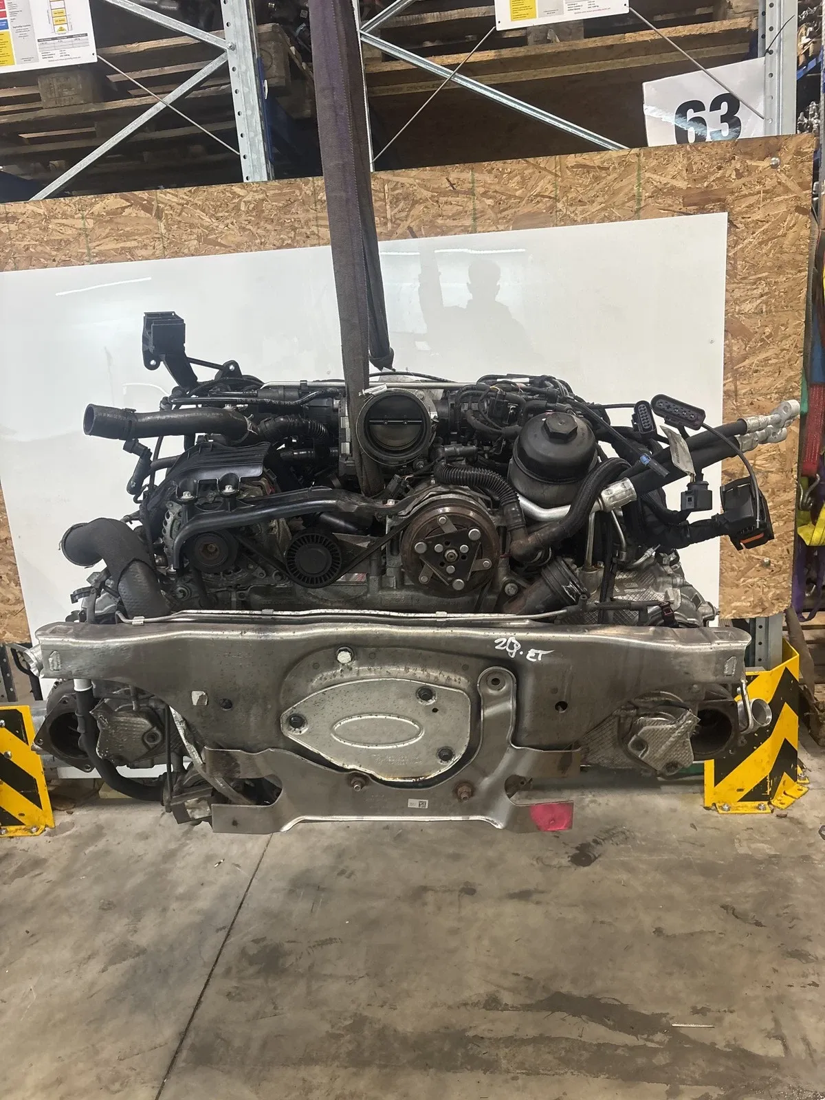 Porsche 911 (991) Engine Engine — PORSCHE 911 991 CARRERA 4S S — 9A21009...