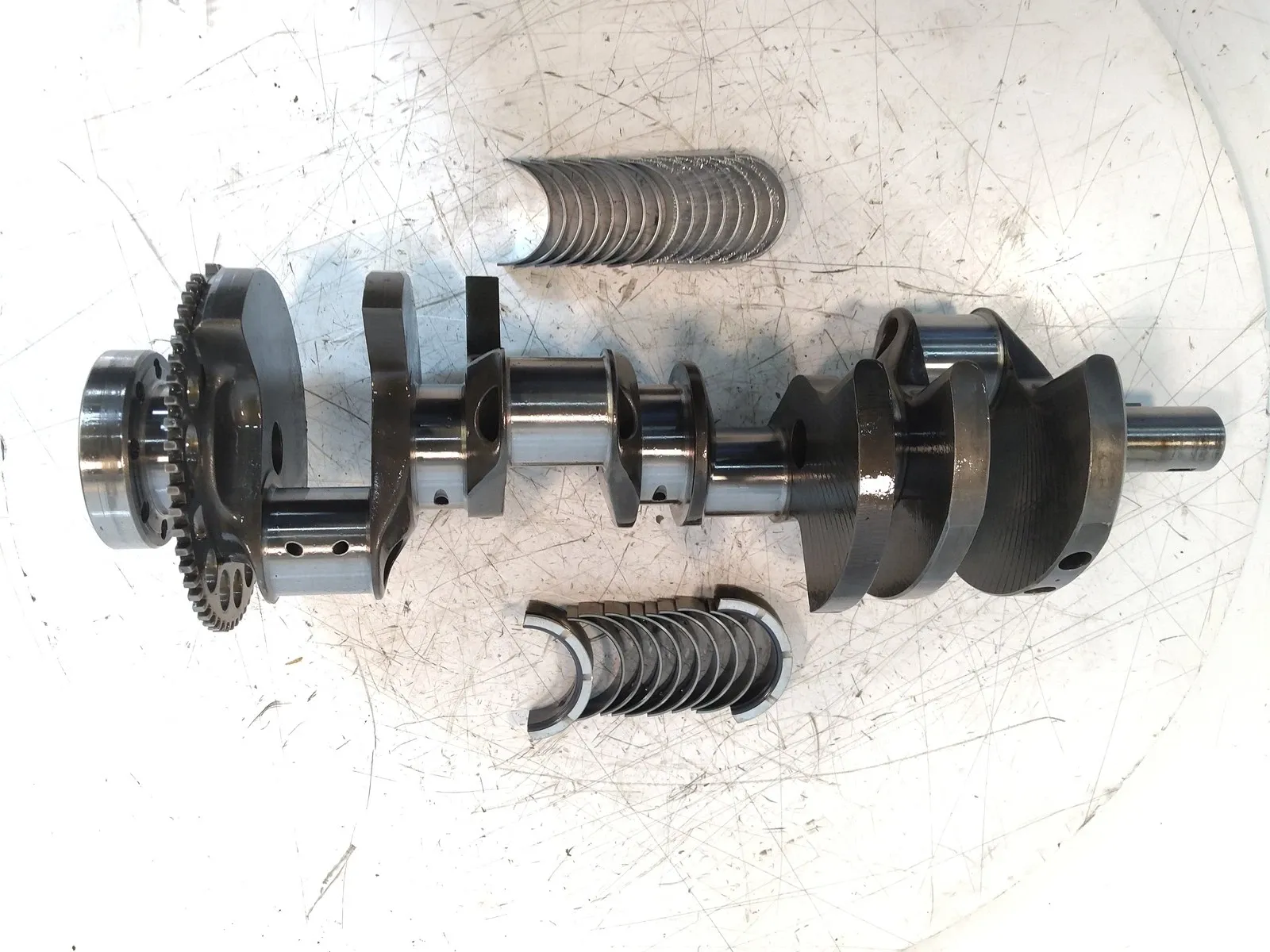 Chevrolet Camaro Engine parts Crankshaft + Bearing shells — CHEVROLET CAMARO ...