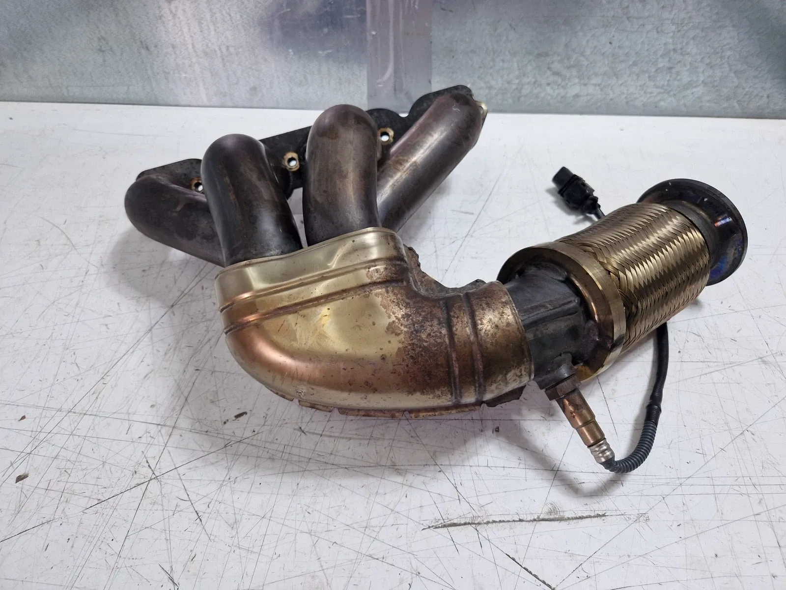 Ferrari 458 Exhaust System Exhaust manifold — FERRARI 458 (F142) (2009-201...