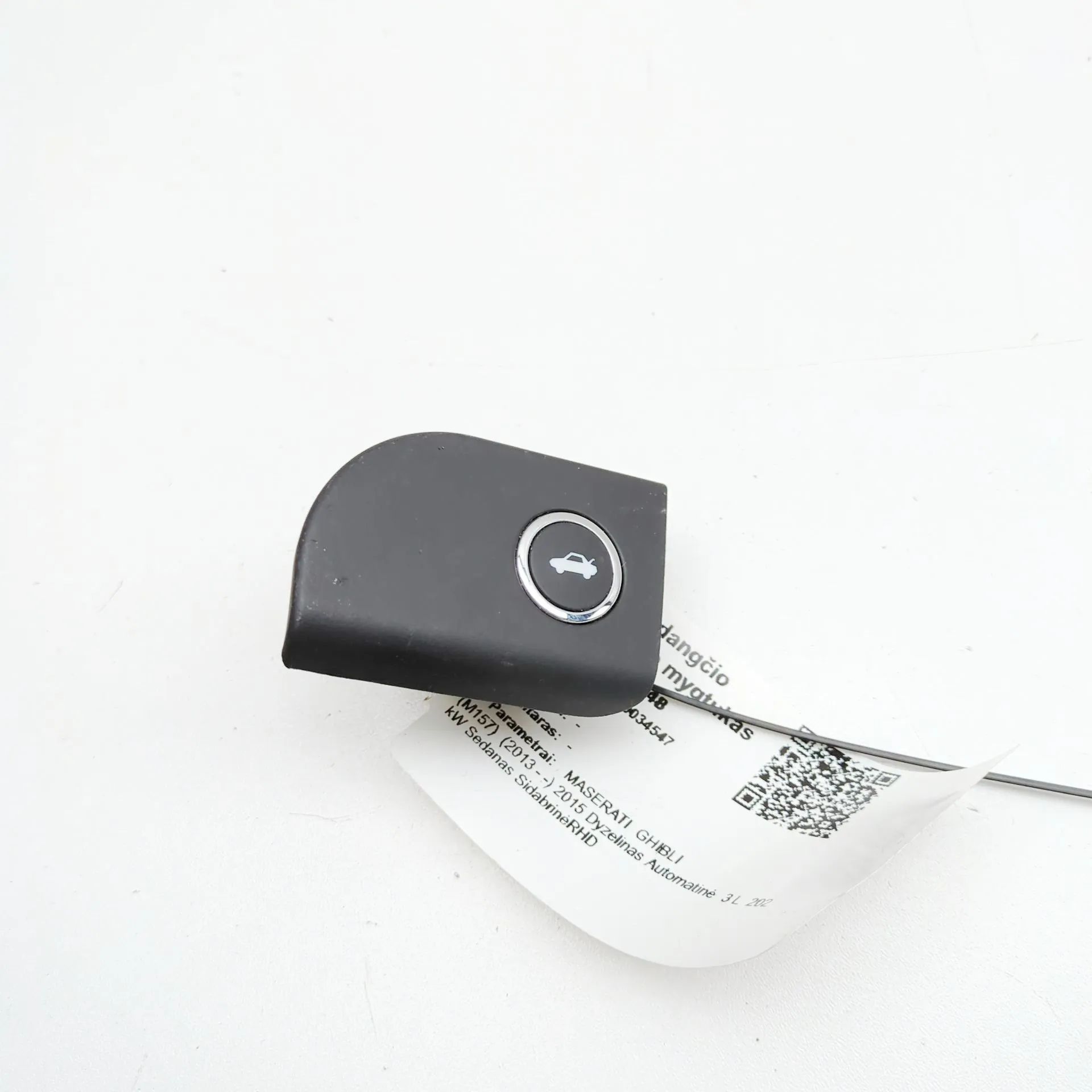 Maserati Ghibli Tailgate Open Switch Tailgate Open Switch — MASERATI GHIBLI (M157) (...