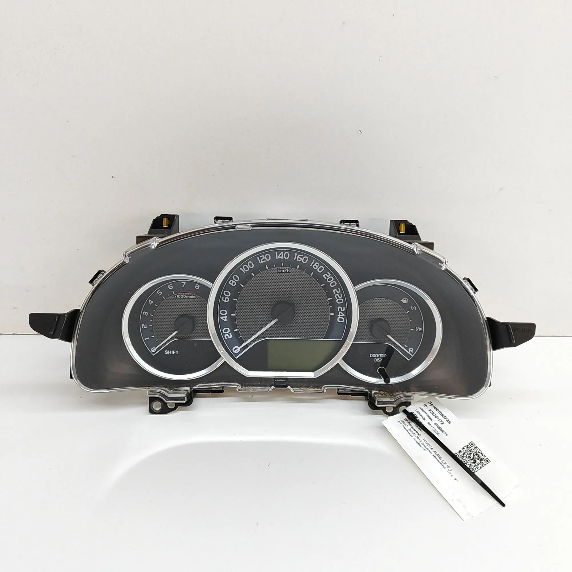 Toyota Auris Instrument Cluster Speedometer Instrument Cluster Speedometer — TOYOTA AURIS (...