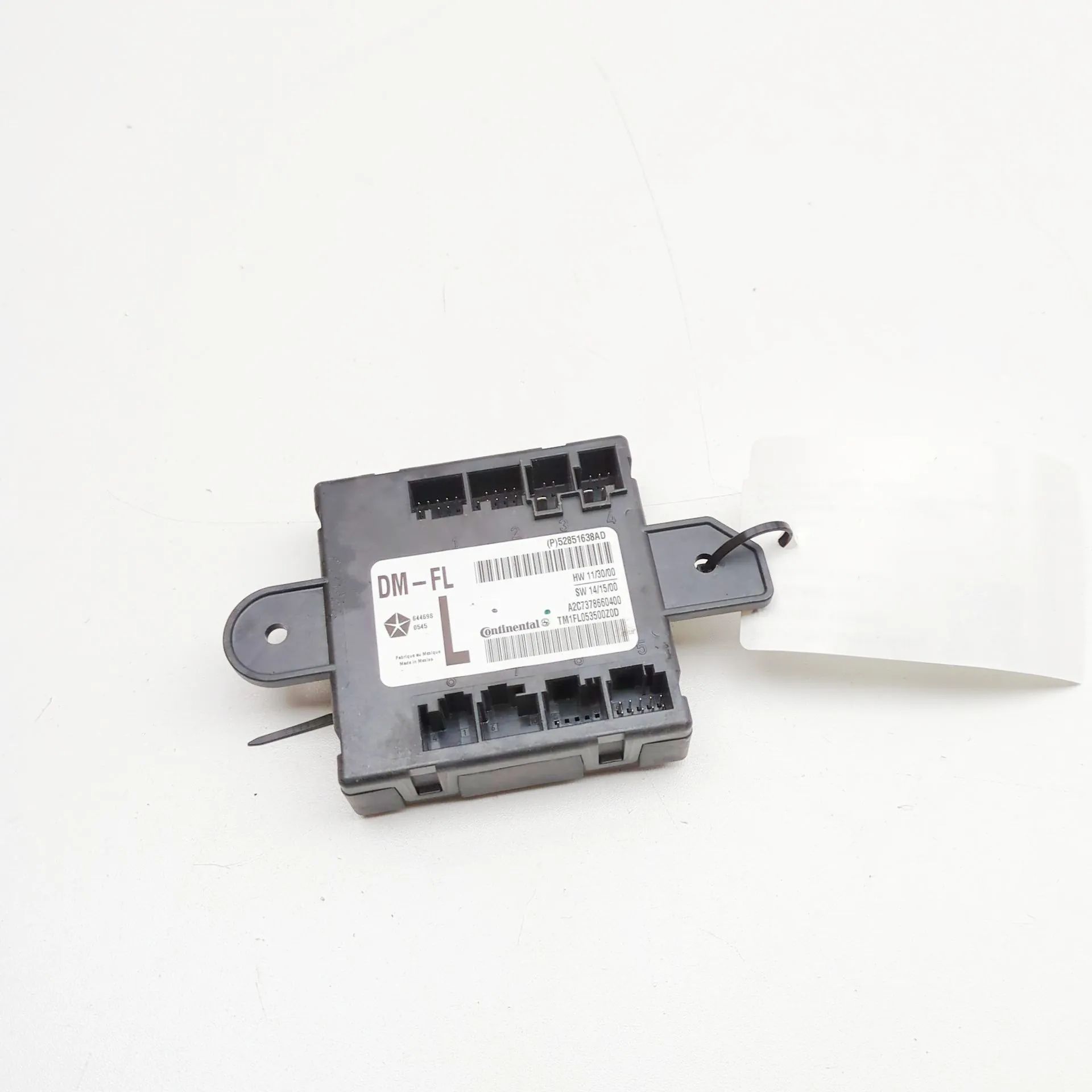 Maserati Ghibli Door control unit — front left Door control unit — front left — MASERATI GHIBL...