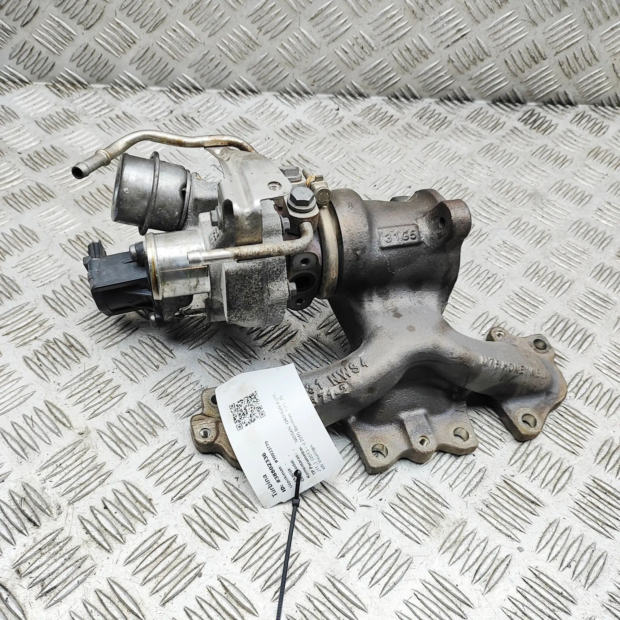 Nissan Qashqai (J11) Turbocharger Turbocharger — NISSAN QASHQAI (II J11, J11_) (2...