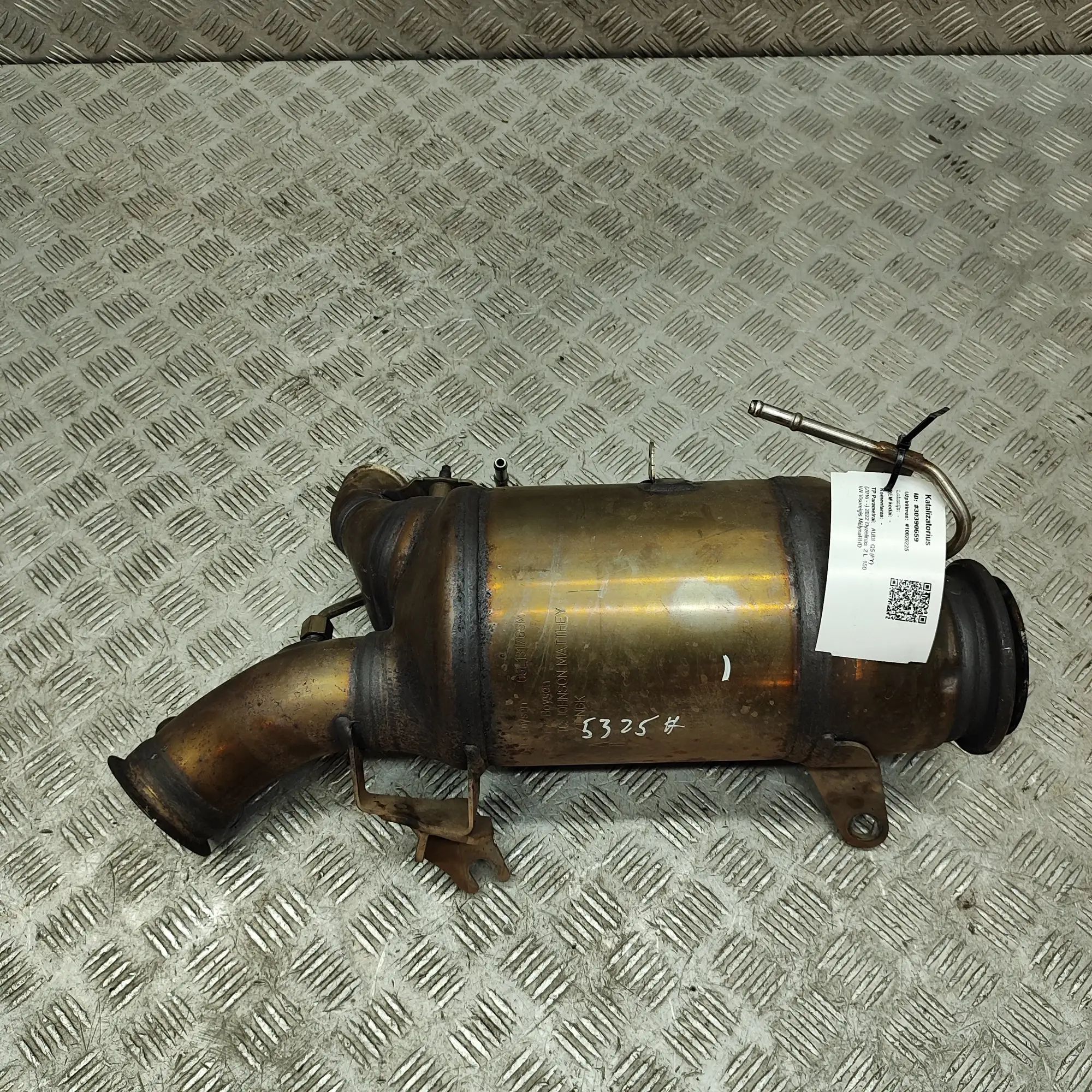 Audi Q5 (FY) catalytic converter Catalytic converter — AUDI Q5 (FY) (2016-...) —...