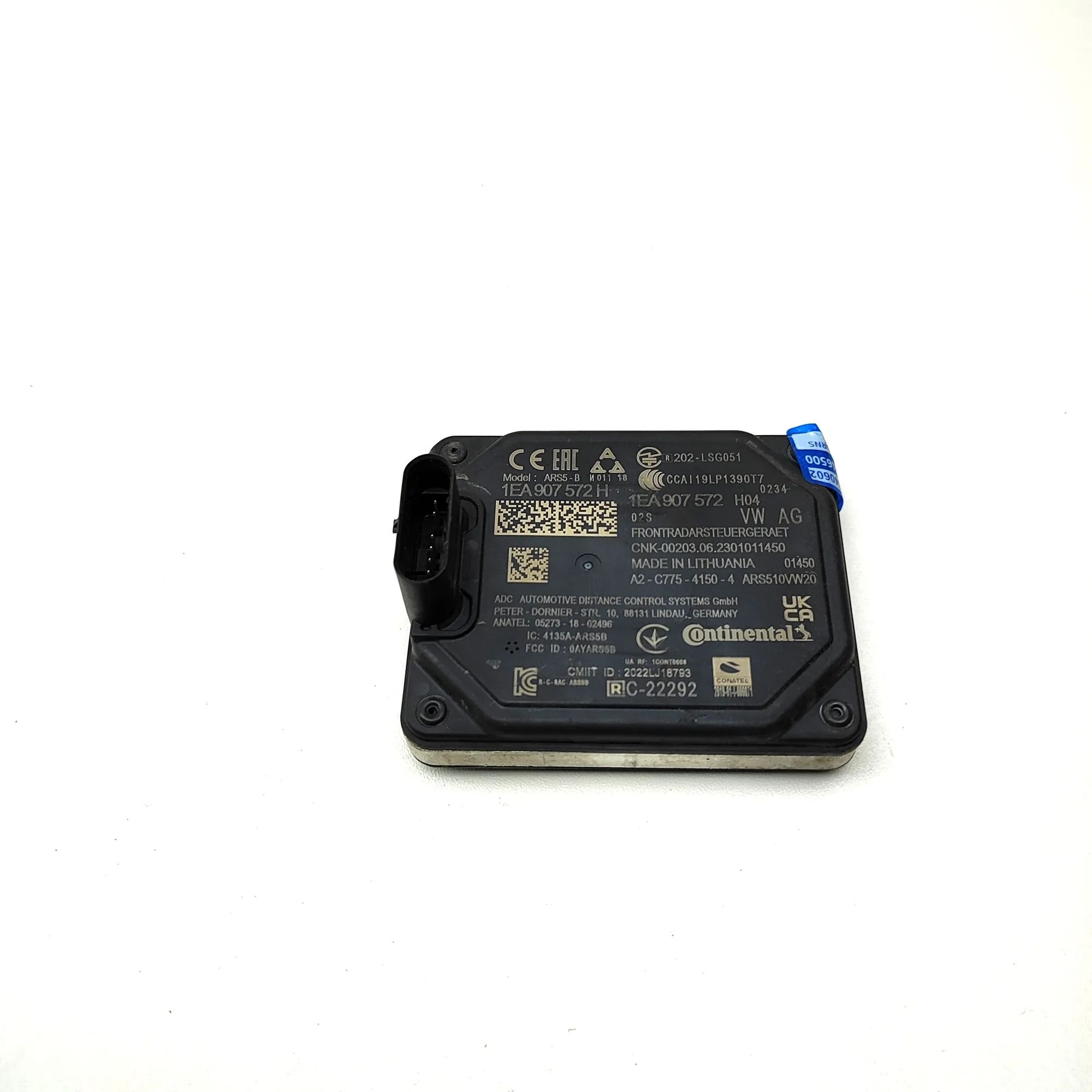Skoda Enyaq Distance Radar Sensor Distance Radar Sensor — SKODA ENYAQ (iV SUV 5AC...