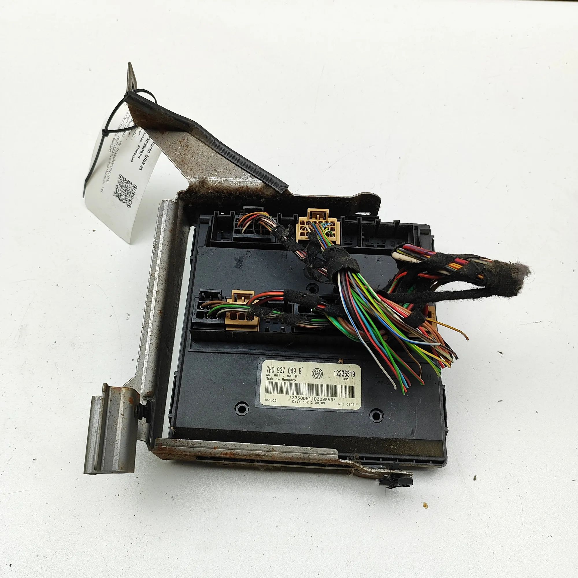Volkswagen Transporter (T5, Caravelle, Multivan) Comfort Control Unit Comfort Control Unit — VW TRANSPORTER (V T5 Van...