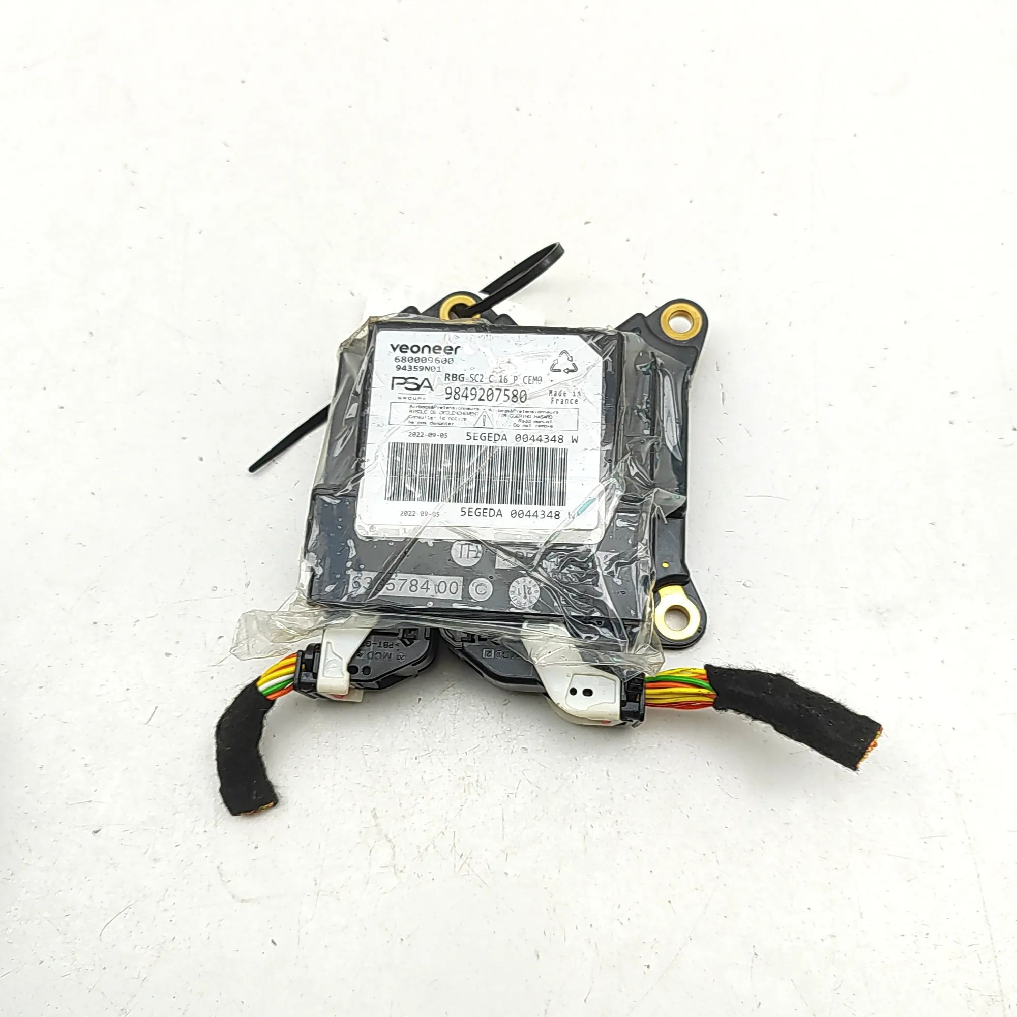 Opel Mokka (B) SRS Control Unit SRS Control Unit — OPEL MOKKA (2020-...) — 9849...