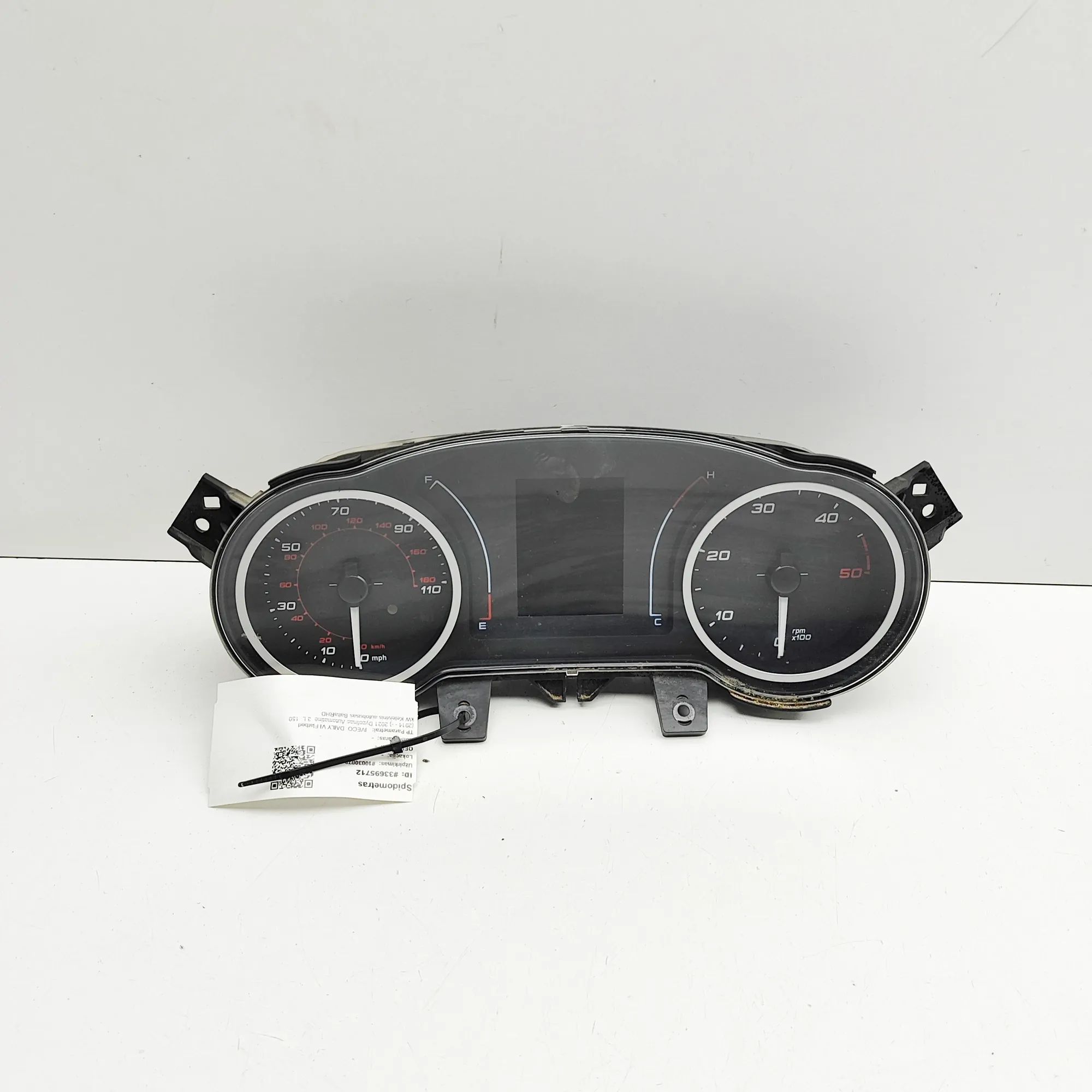 Iveco Daily Instrument Cluster Speedometer Instrument Cluster Speedometer — IVECO DAILY (V...